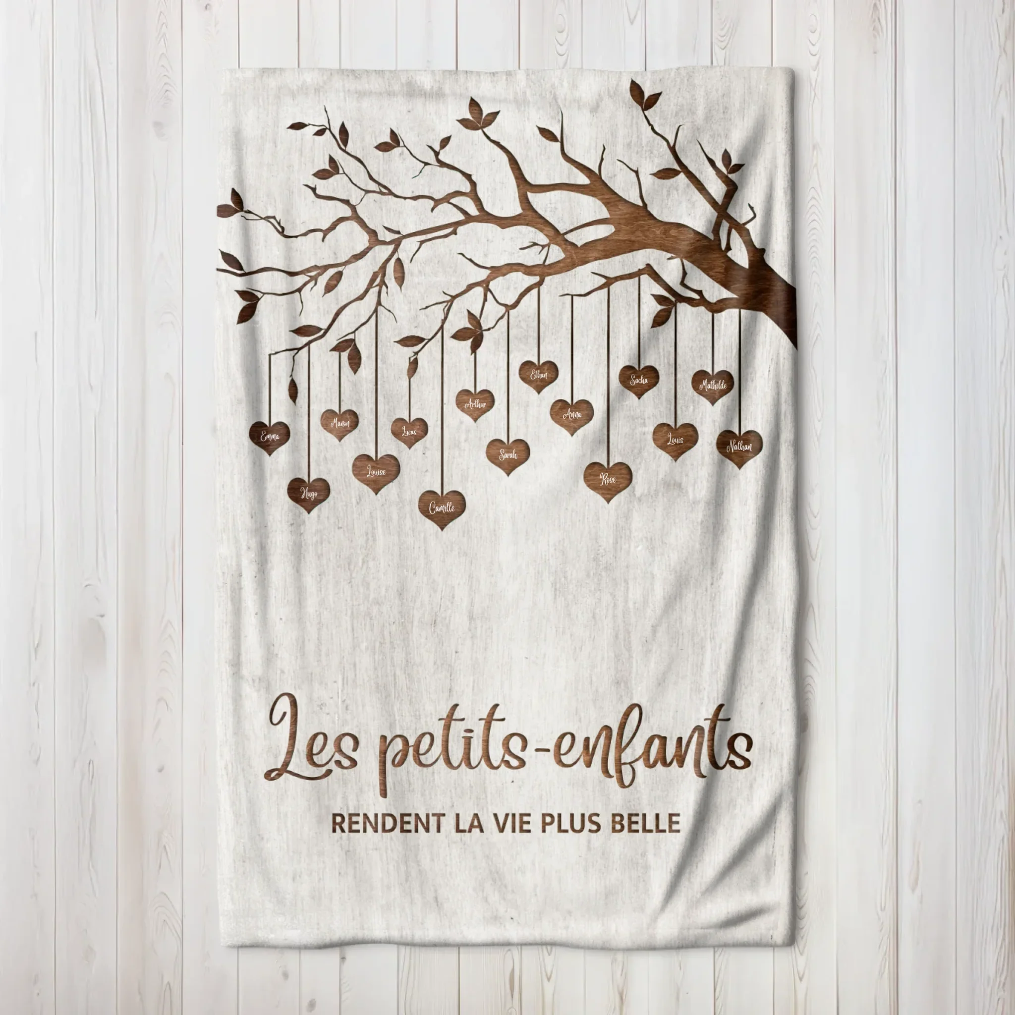 Couverture personnalisée – Arbre de famille - vertical - Image 6