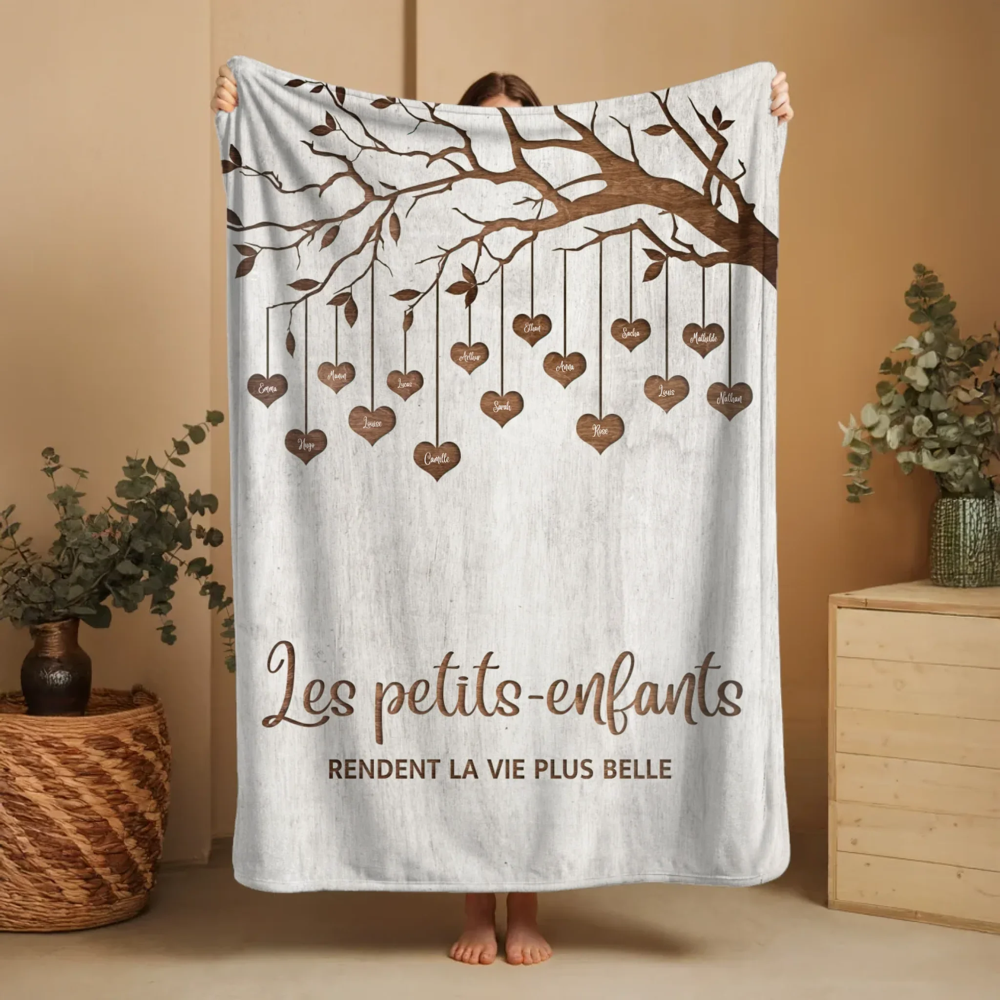 Couverture personnalisée – Arbre de famille - vertical - Image 7