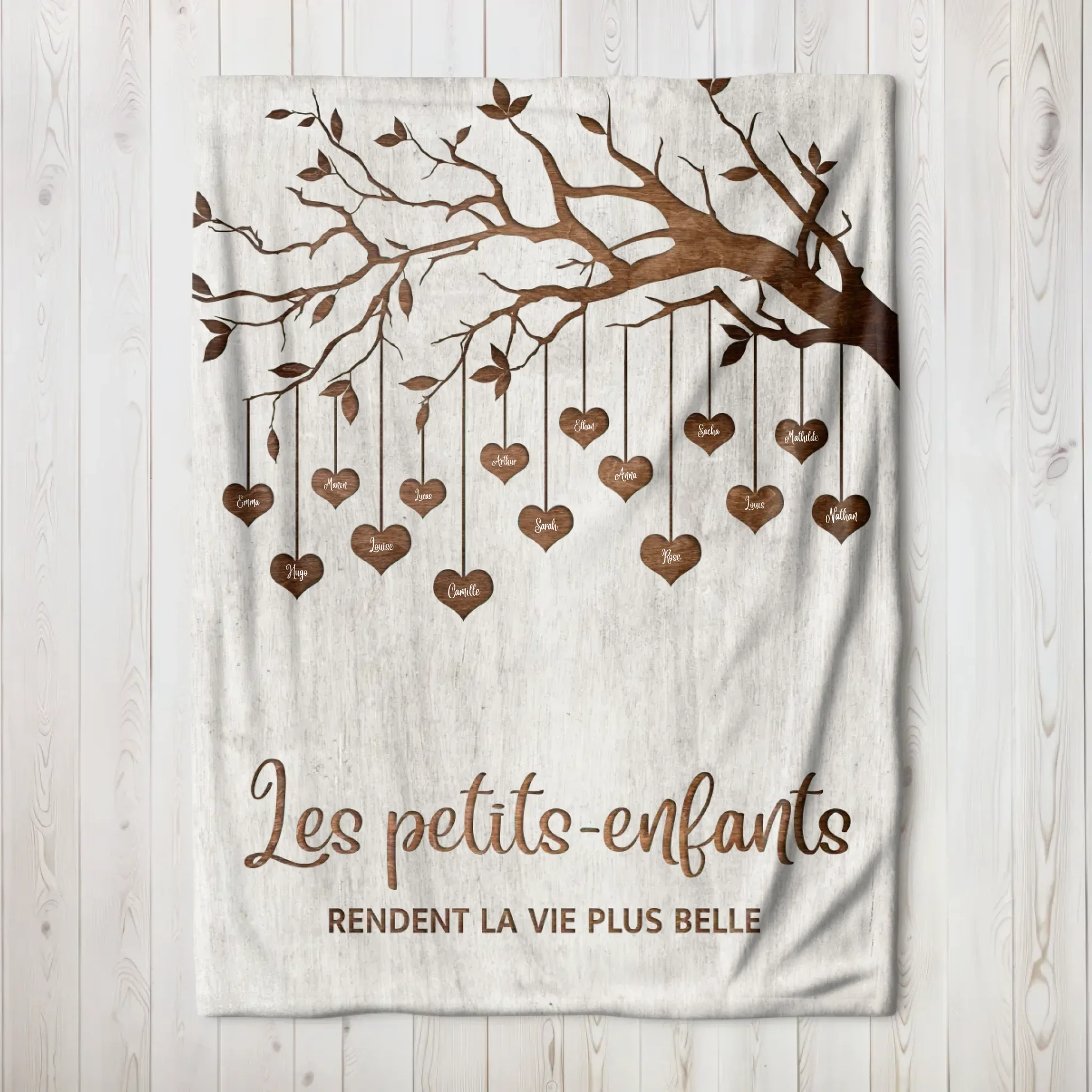 Couverture personnalisée – Arbre de famille - vertical - Image 8