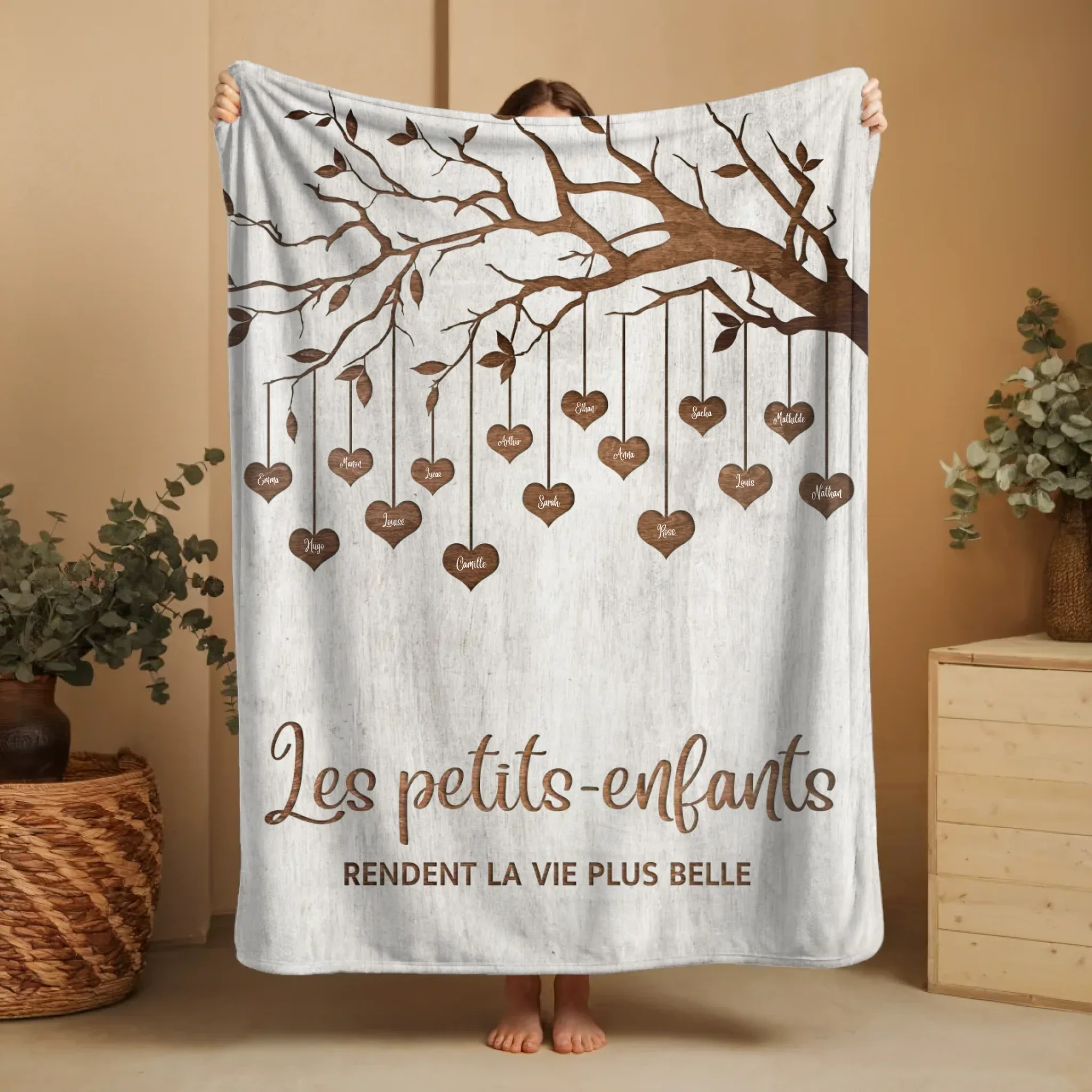 Couverture personnalisée – Arbre de famille - vertical - Image 9