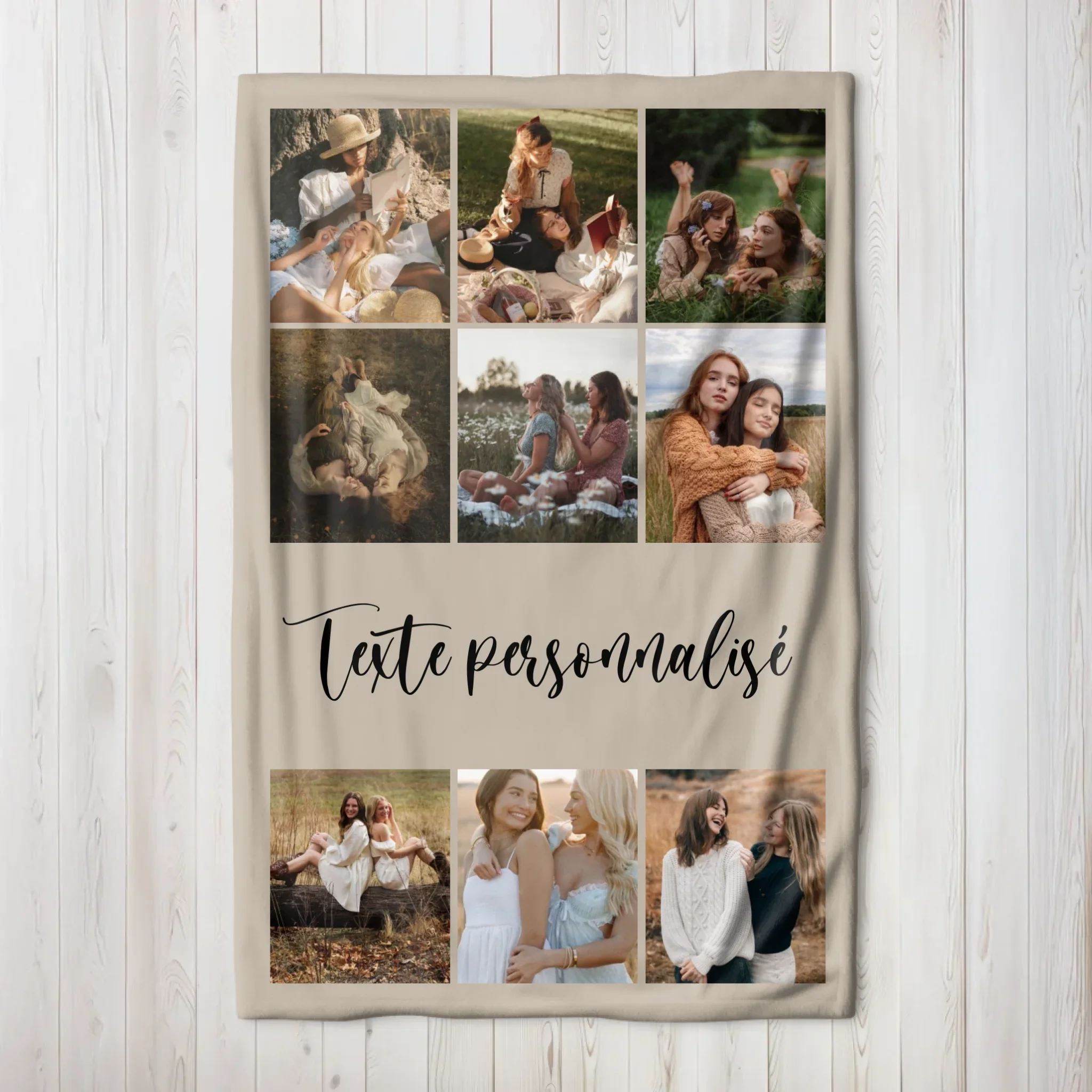 Couverture personnalisée – Collage photo de couple - Image 6