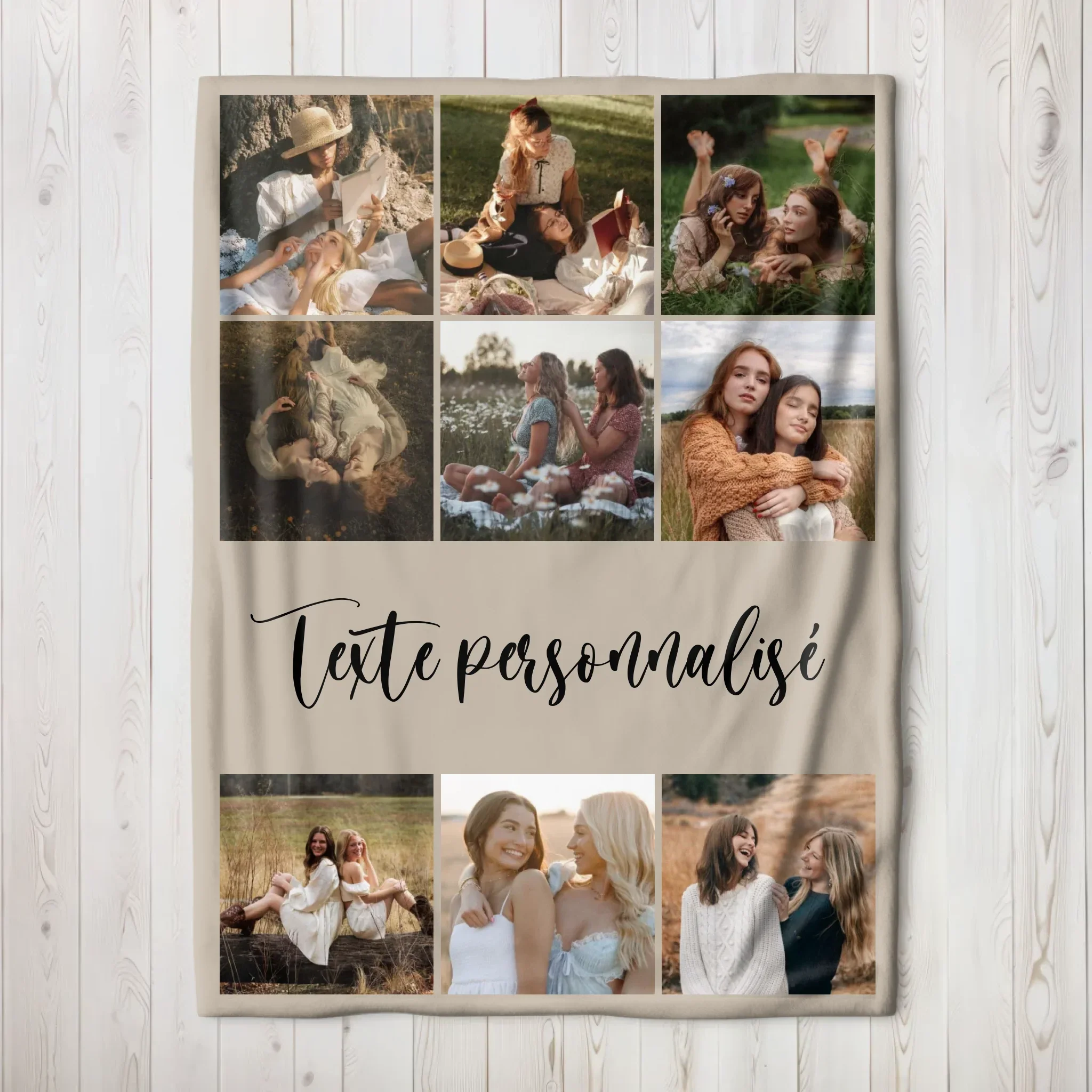 Couverture personnalisée – Collage photo de couple - Image 8