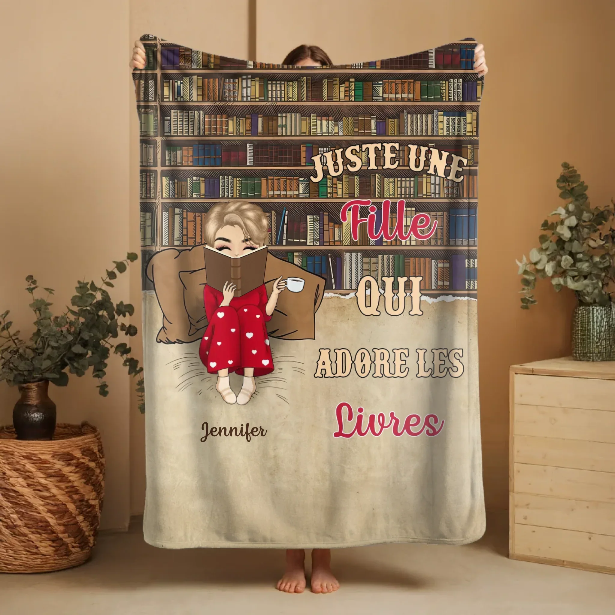 Couverture personnalisée – Juste une fille qui aime les livres - Image 7