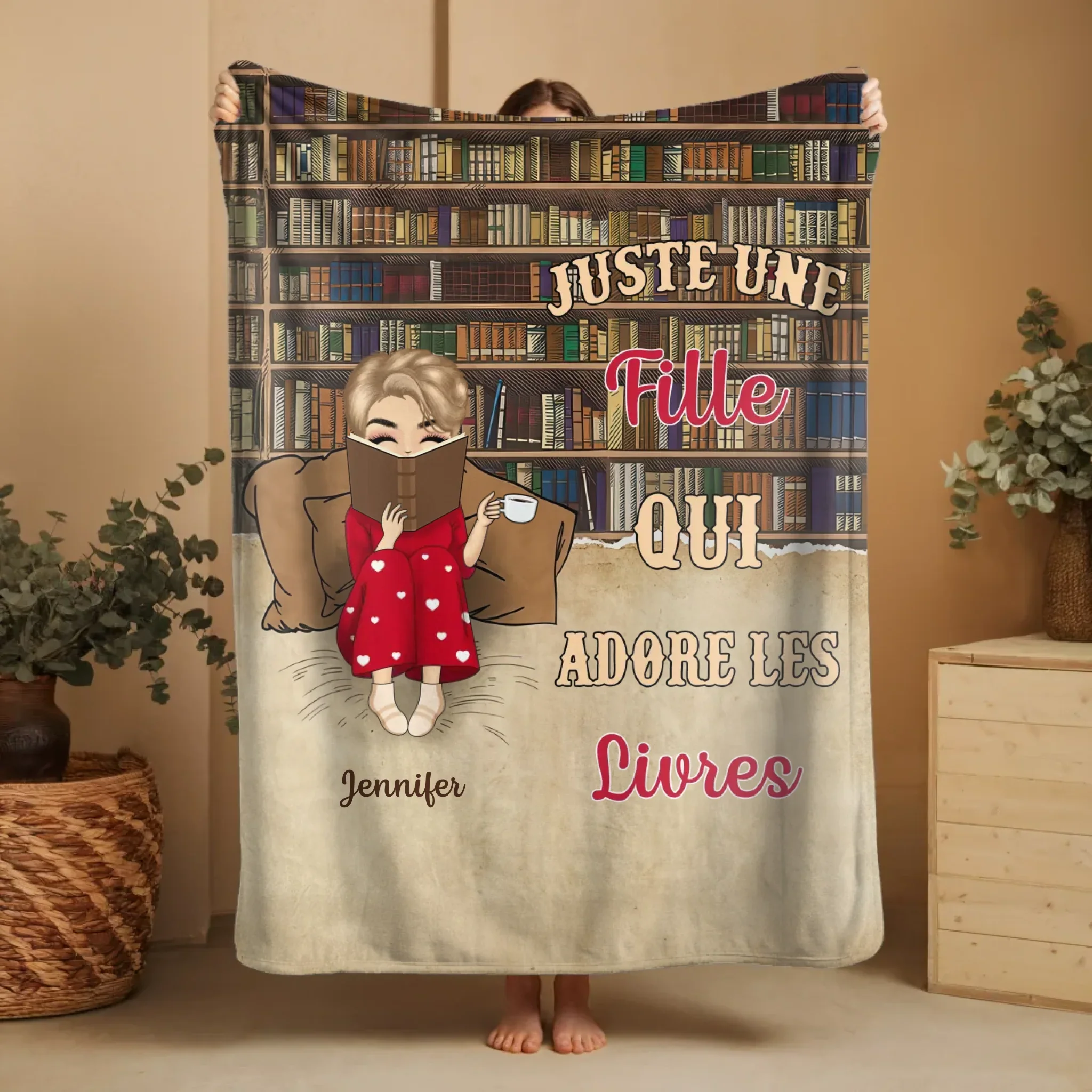 Couverture personnalisée – Juste une fille qui aime les livres - Image 9