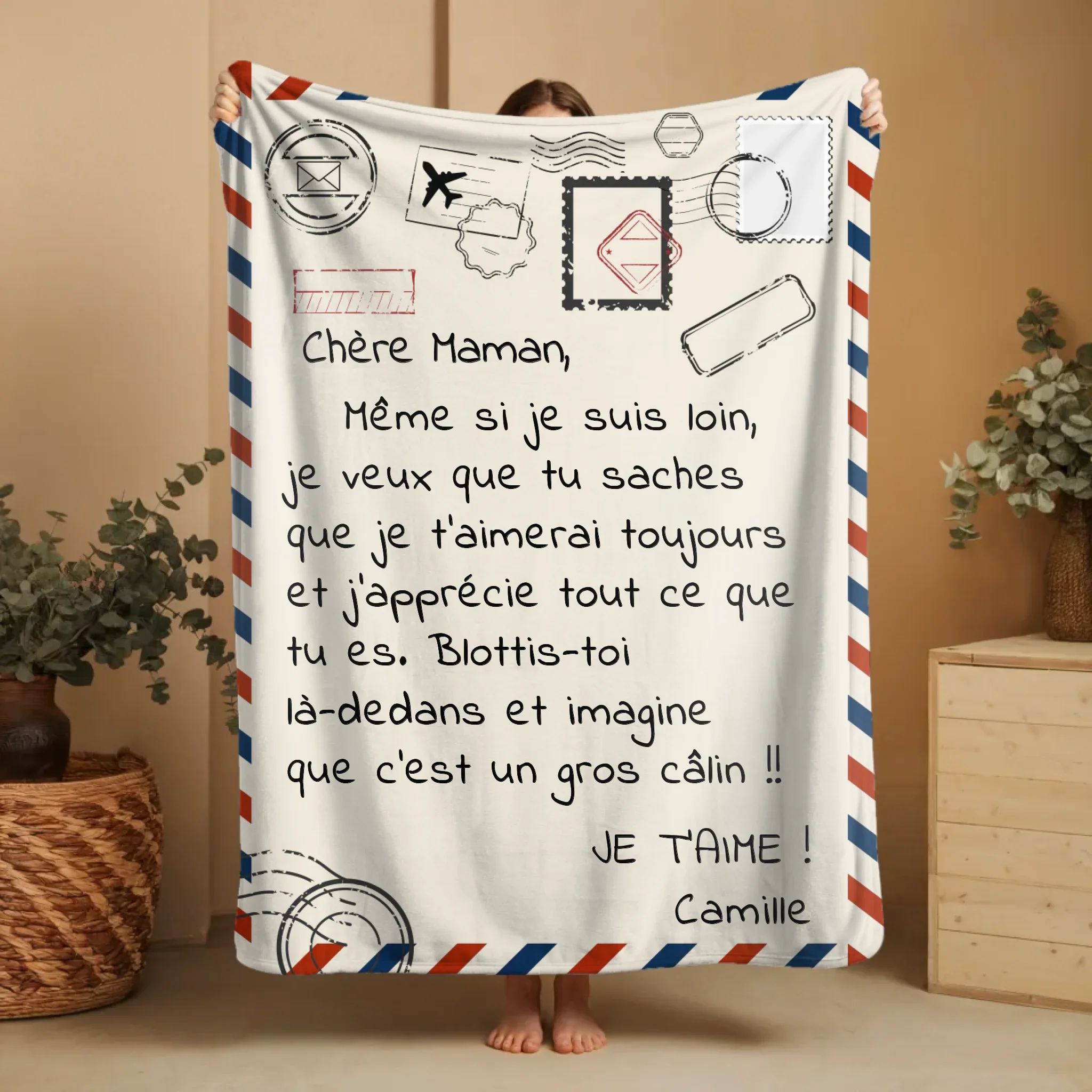 Couverture personnalisée – Lettre Je t’aime maman - Image 9