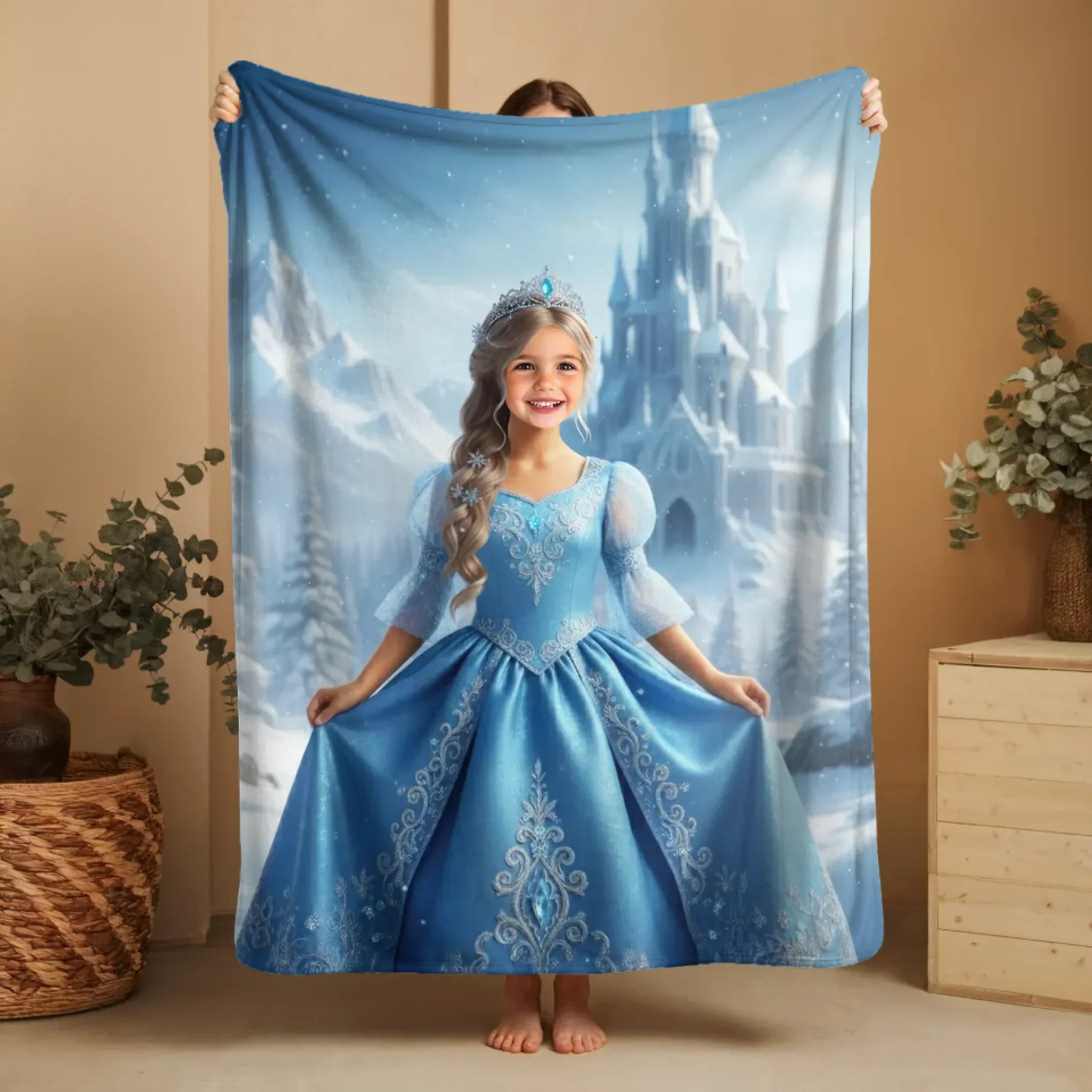 Couverture personnalisée – Princesse des glaces - Image 4