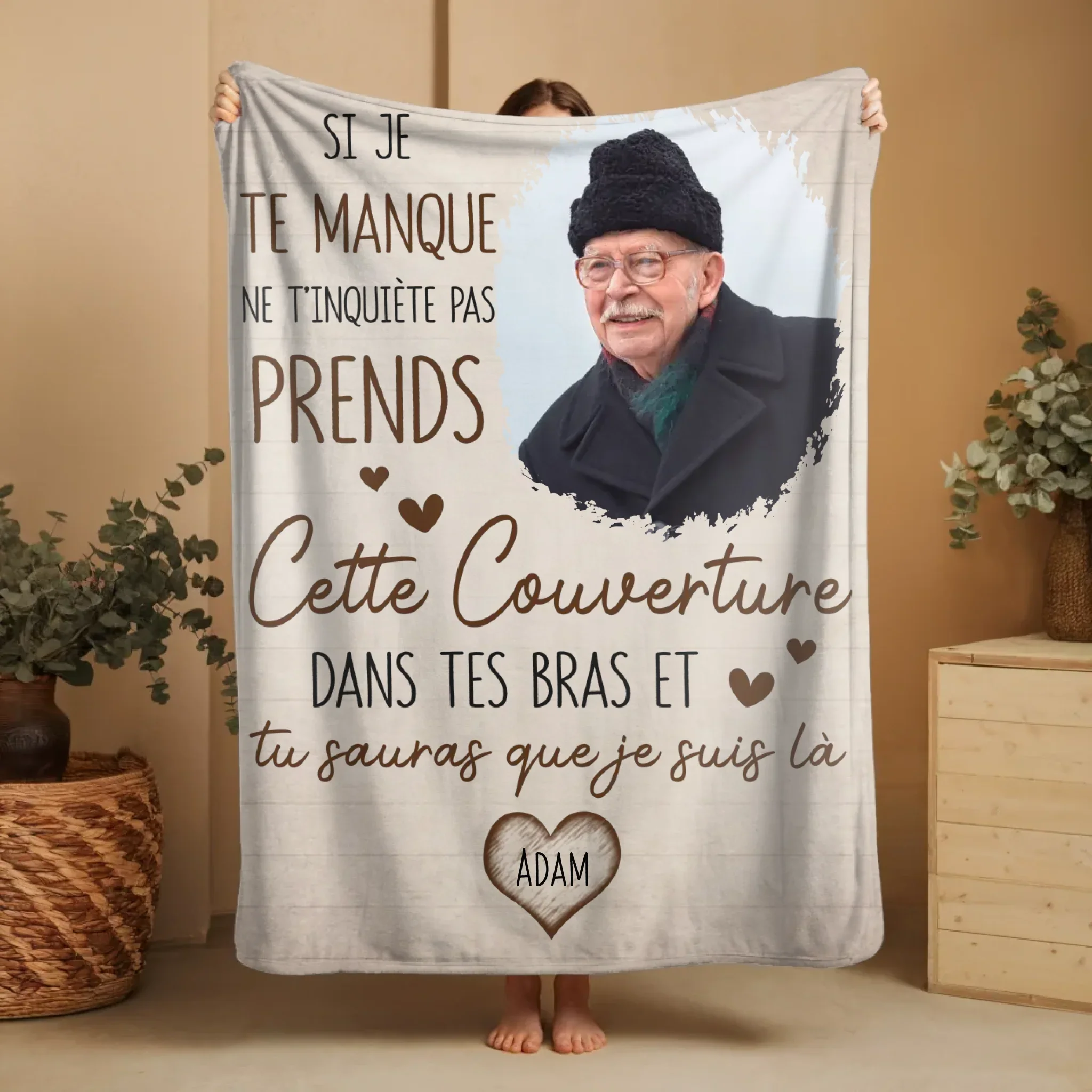 Couverture personnalisée – Quand je te manque - Image 4