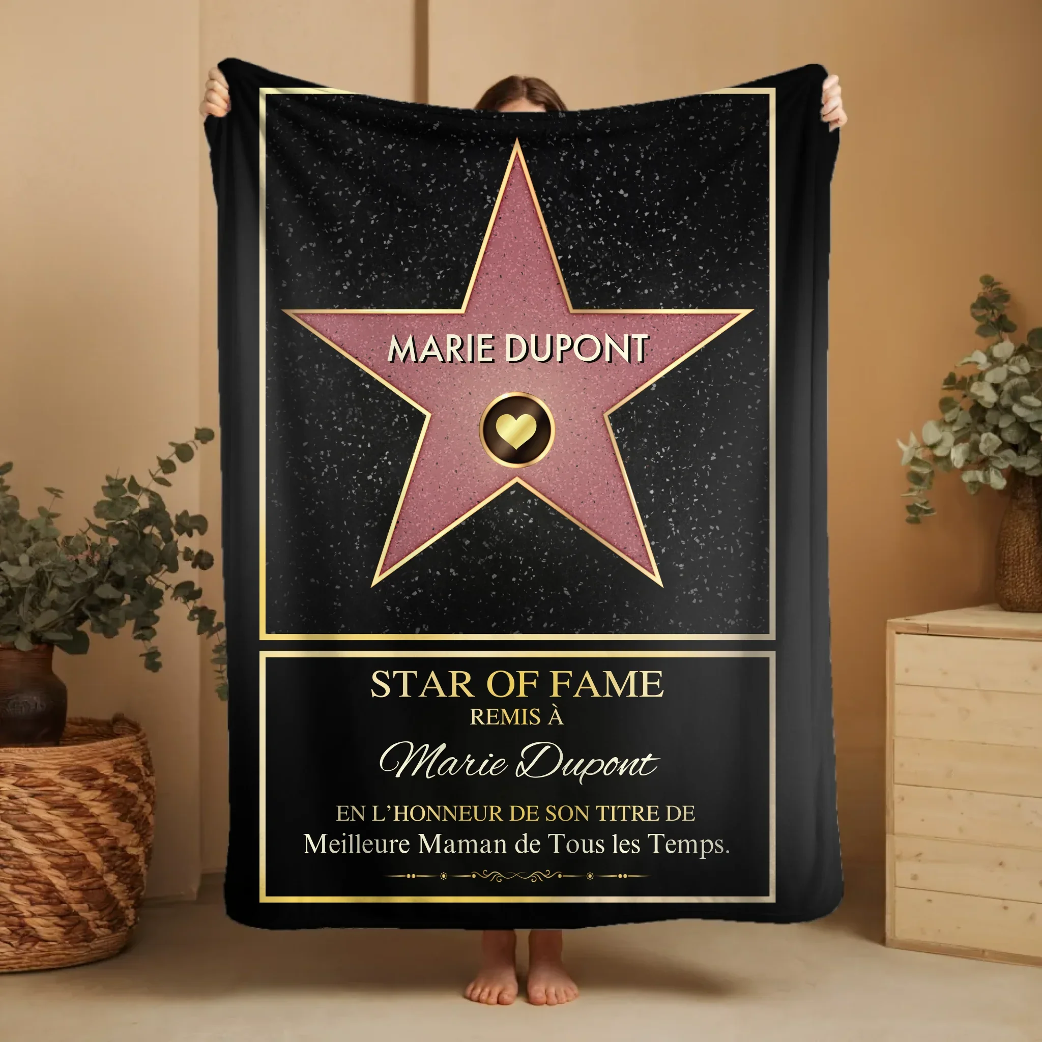 Couverture personnalisée “Star of Fame” - Image 3