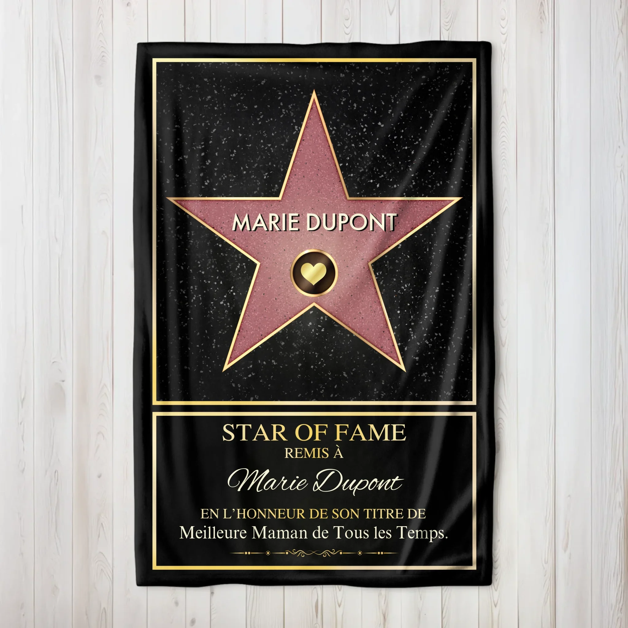 Couverture personnalisée “Star of Fame” - Image 6