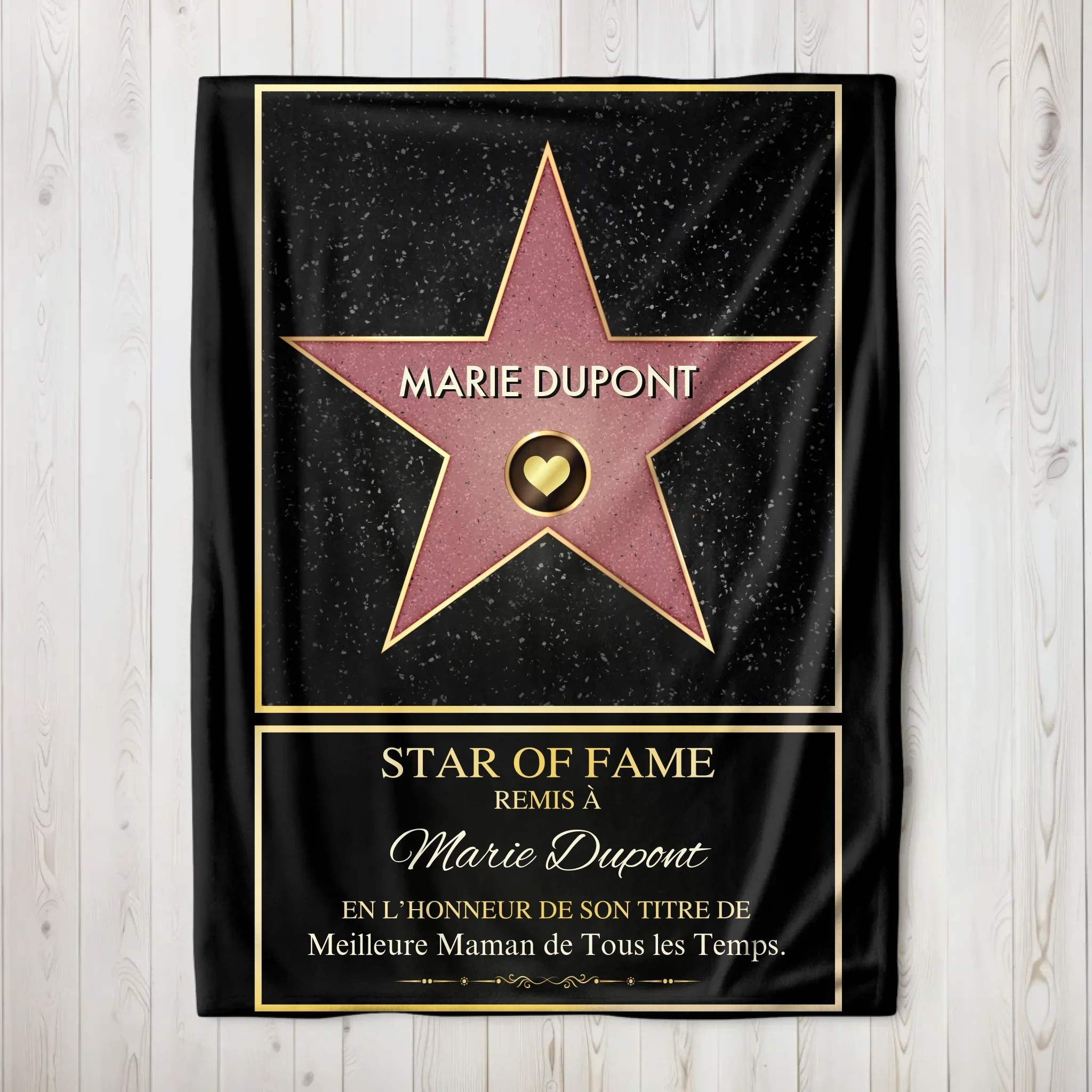 Couverture personnalisée “Star of Fame” - Image 7