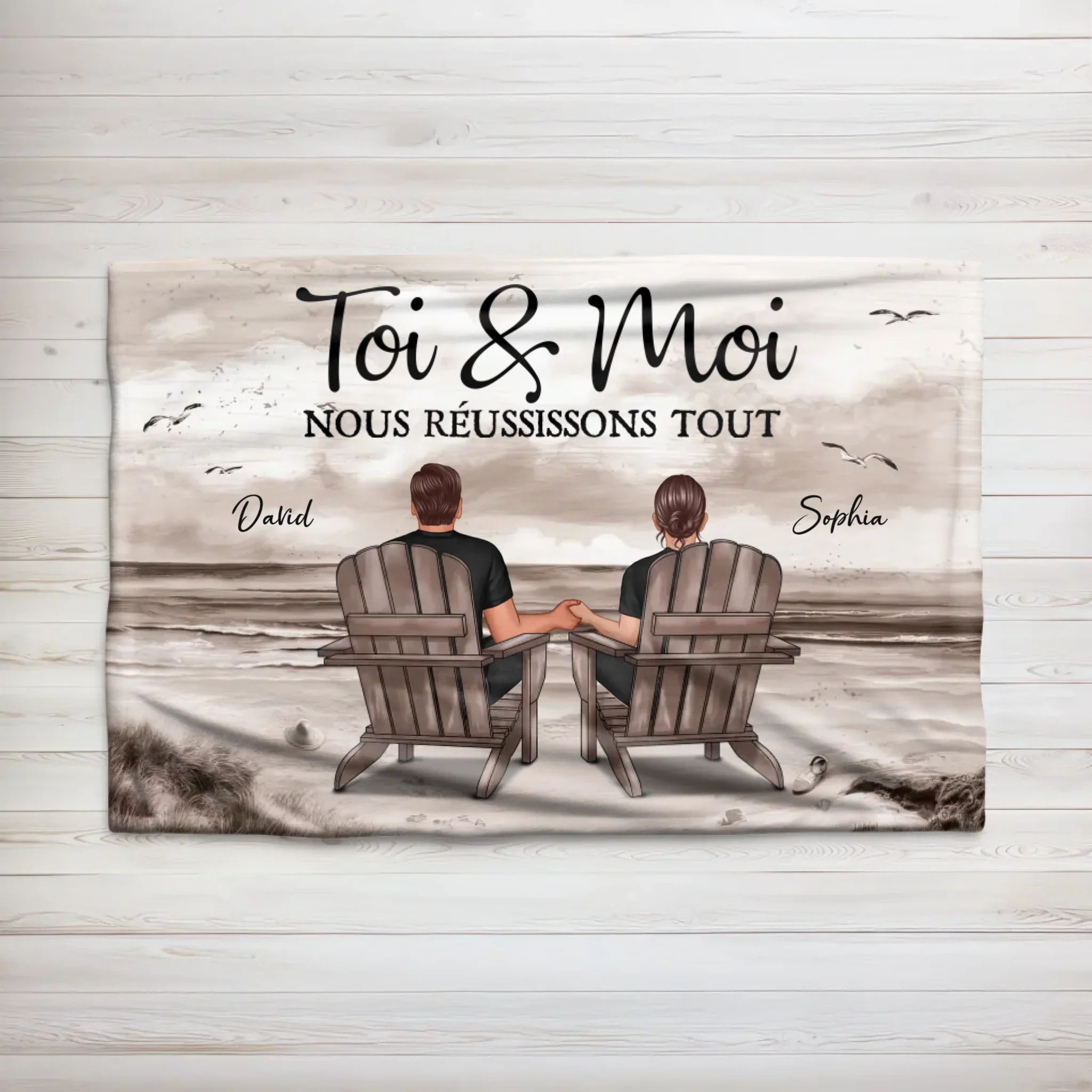 Couverture personnalisée “Toi et moi, on peut tout faire” - Image 8