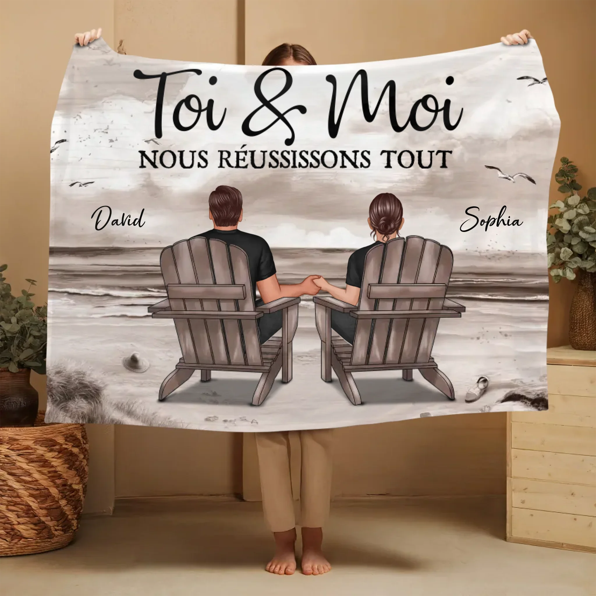 Couverture personnalisée “Toi et moi, on peut tout faire” - Image 9