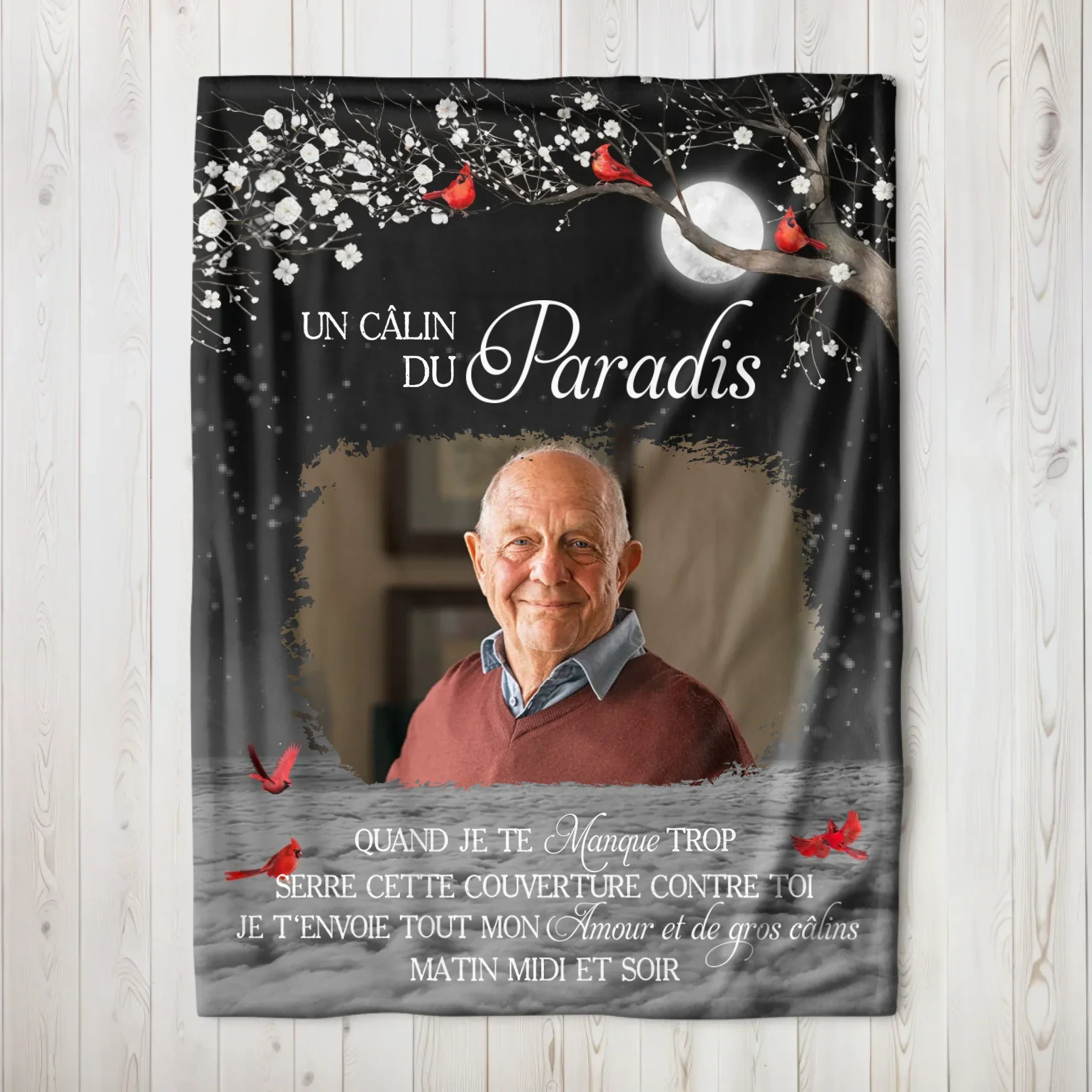 Couverture personnalisée – Ton amour sera toujours notre guide - Image 3
