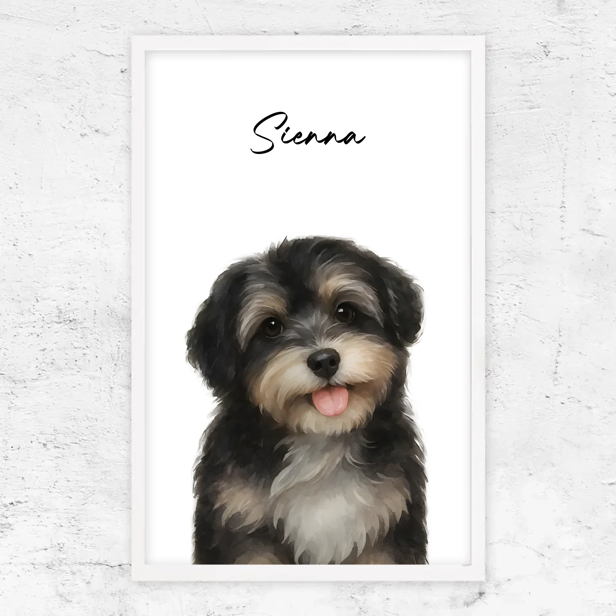 Poster personnalisé – Aquarelle photo chien - Image 13