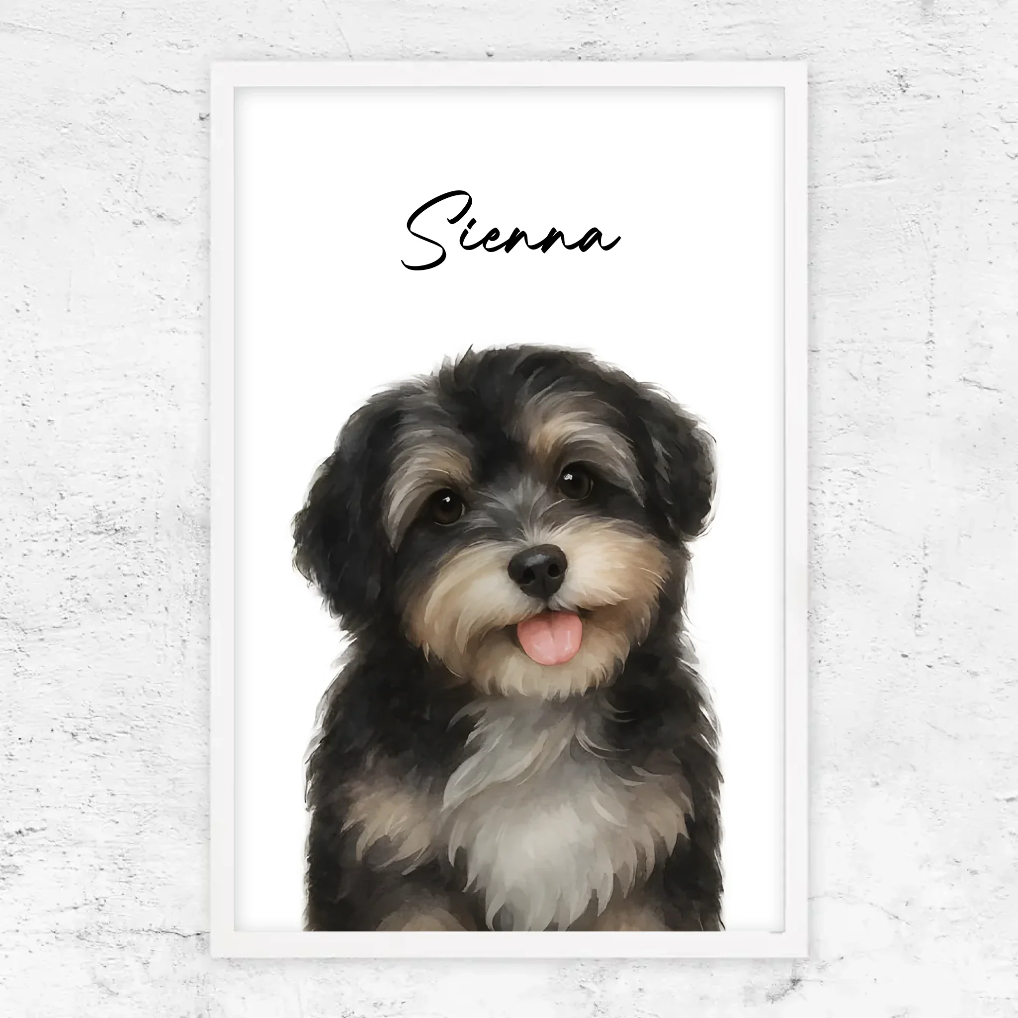 Poster personnalisé – Aquarelle photo chien - Image 14