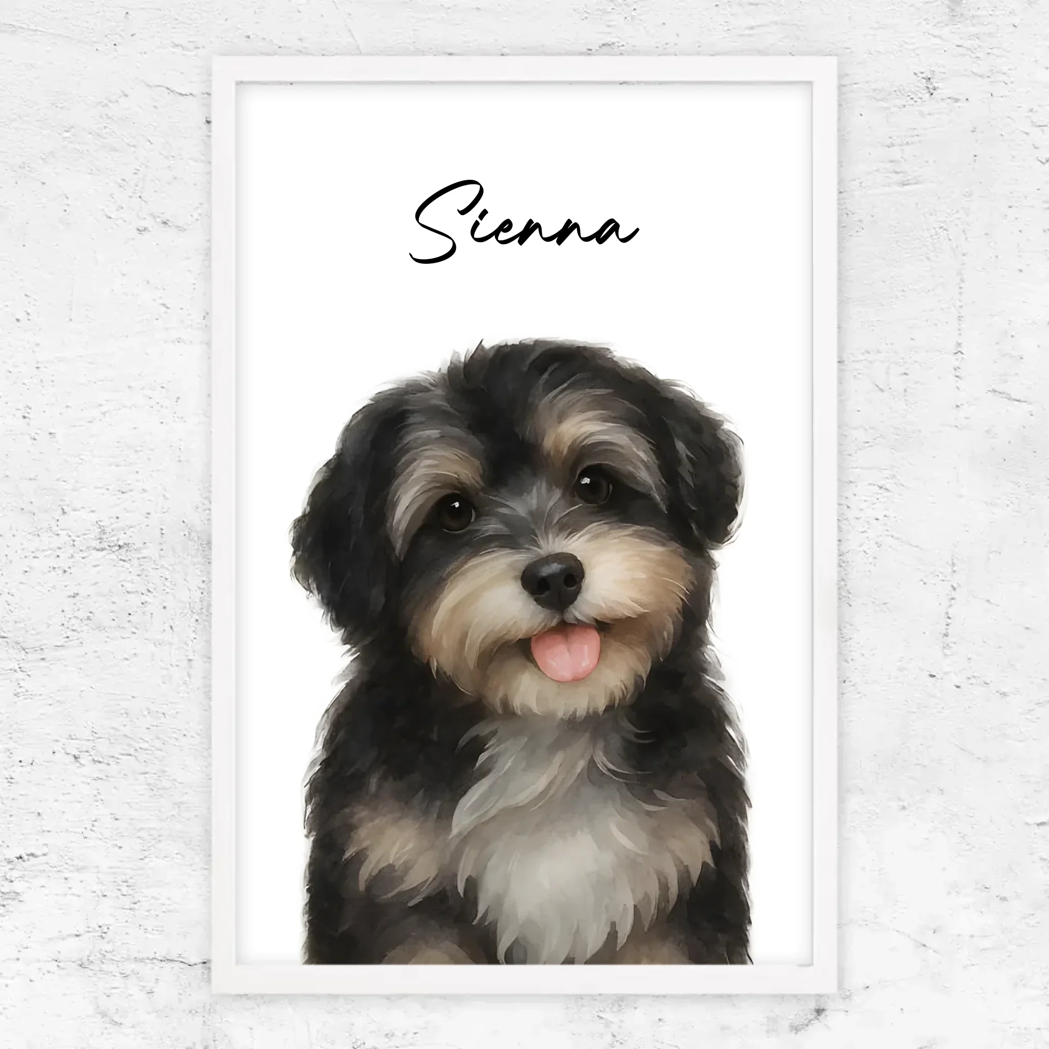 Poster personnalisé – Aquarelle photo chien - Image 15