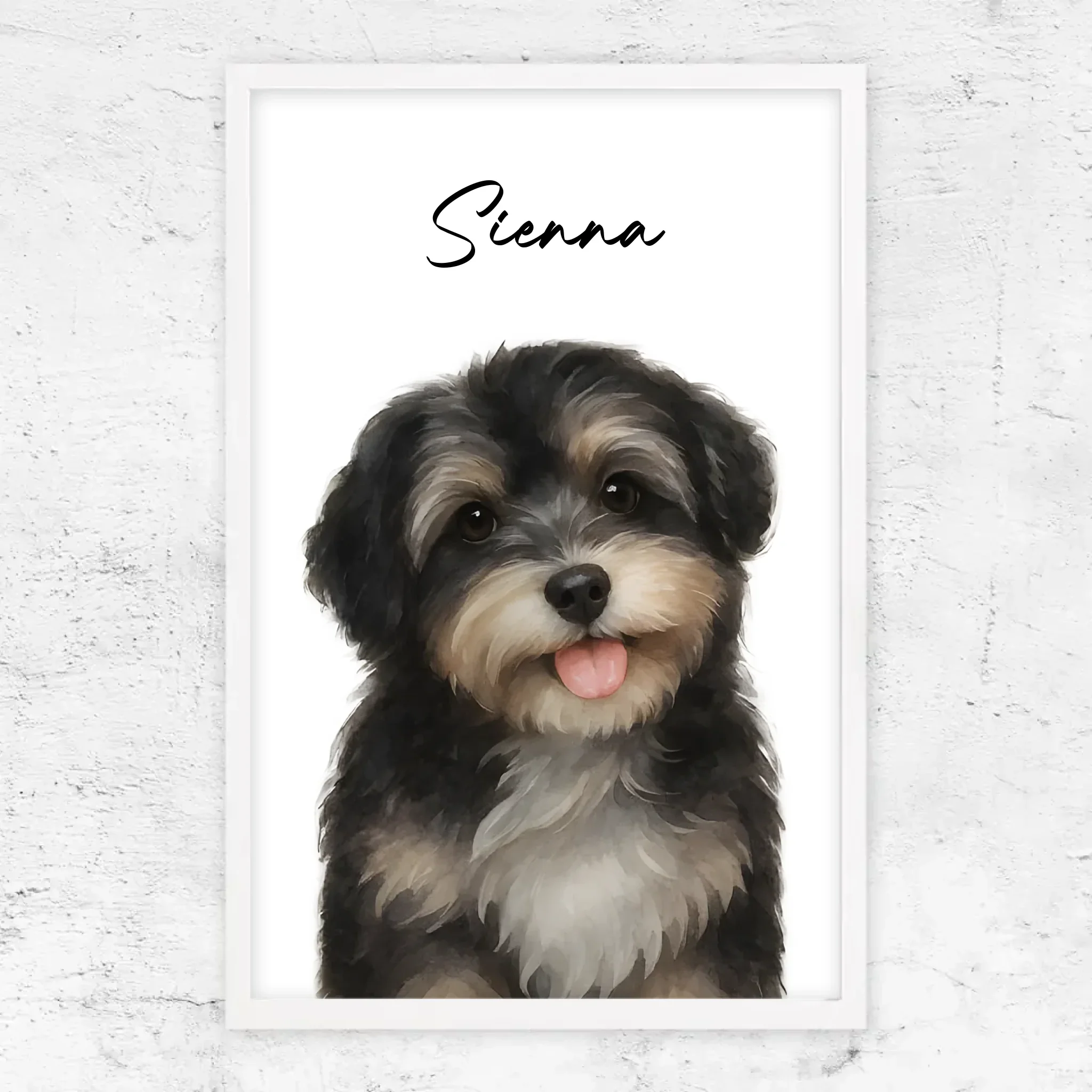 Poster personnalisé – Aquarelle photo chien - Image 16