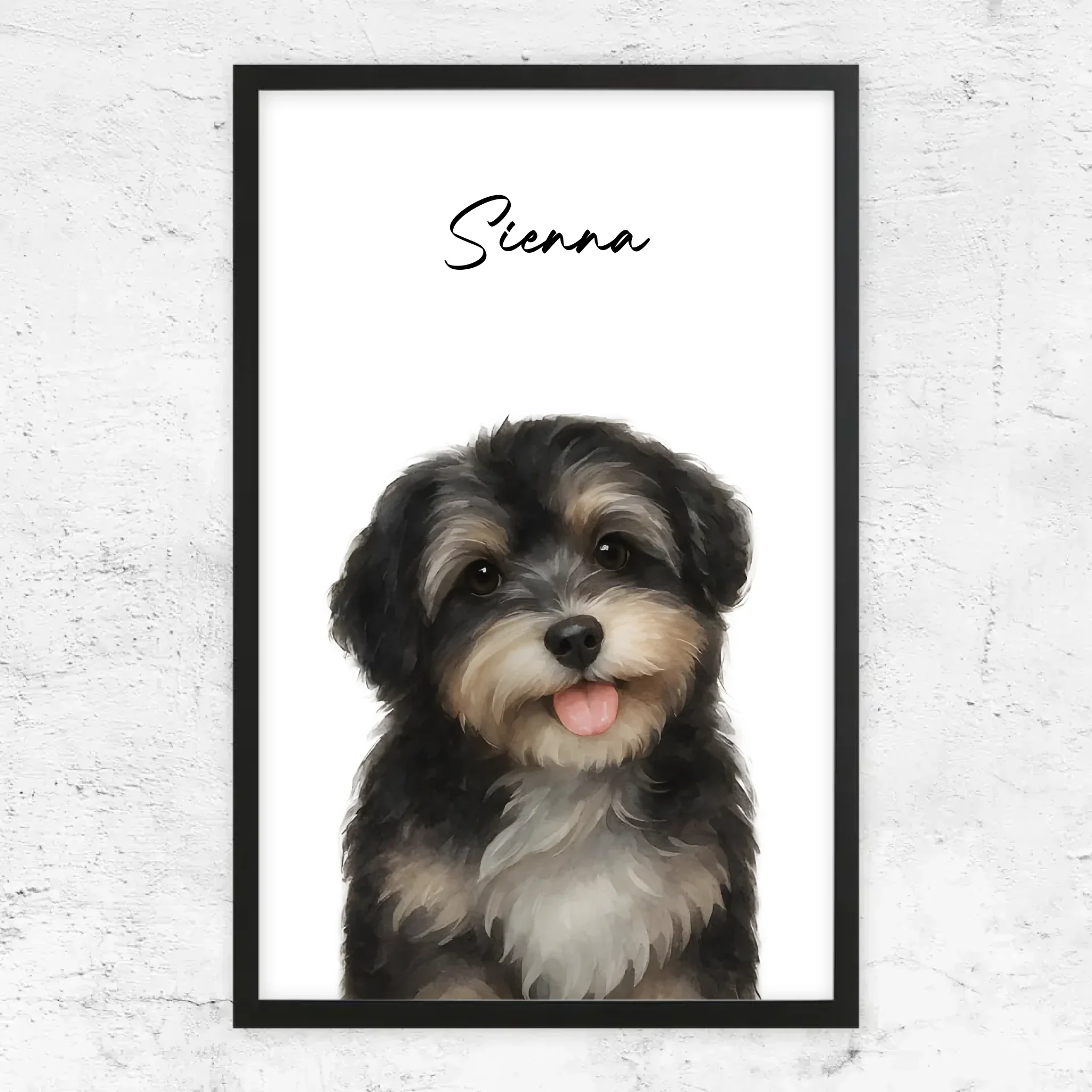 Poster personnalisé – Aquarelle photo chien - Image 5