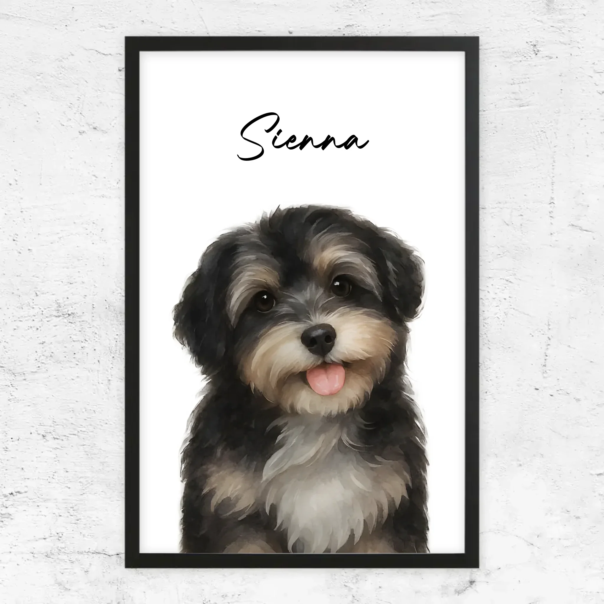 Poster personnalisé – Aquarelle photo chien - Image 6
