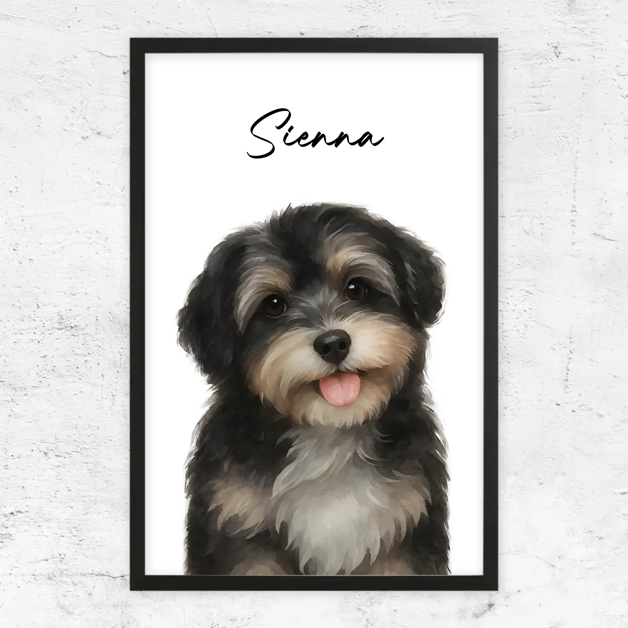 Poster personnalisé – Aquarelle photo chien - Image 7