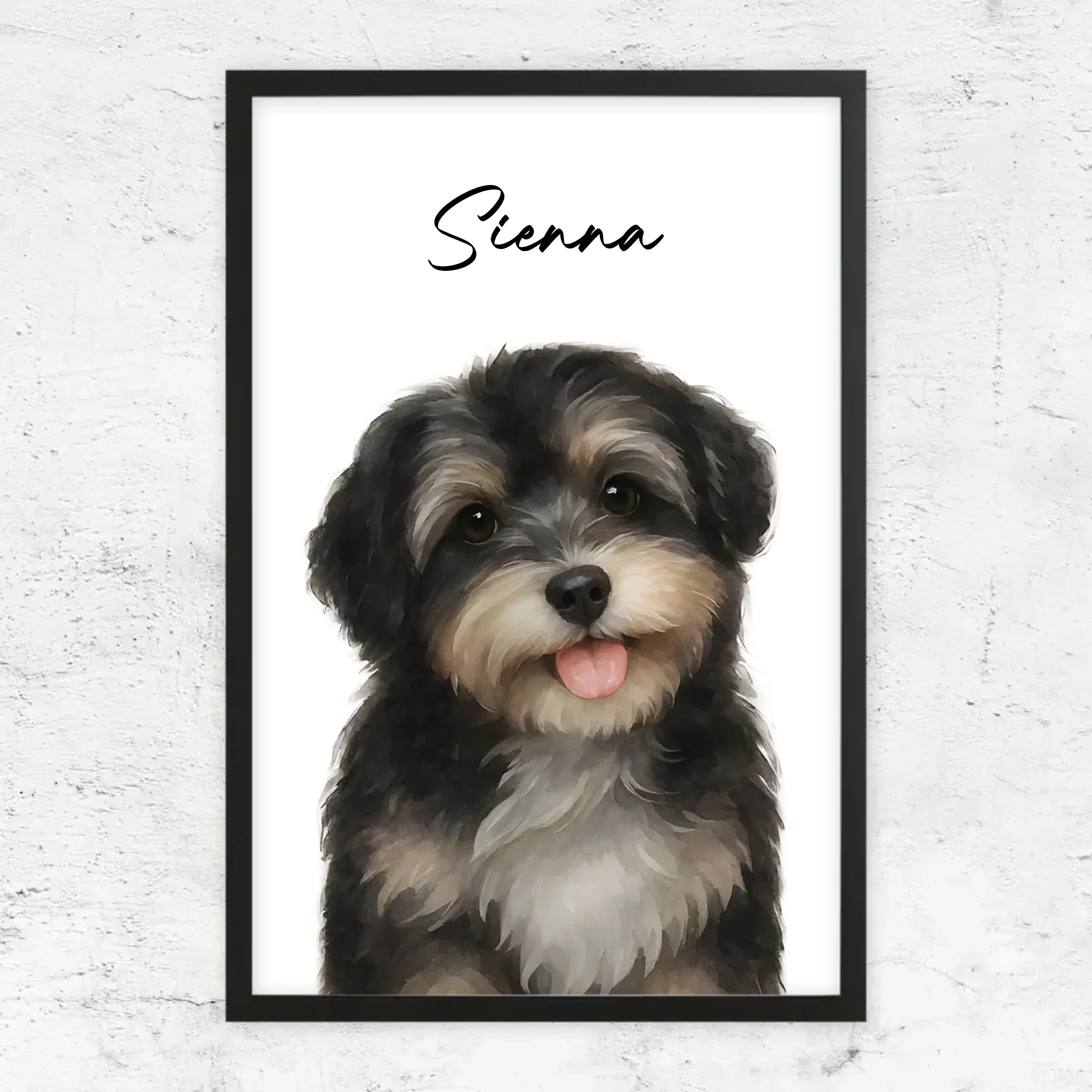 Poster personnalisé – Aquarelle photo chien - Image 8