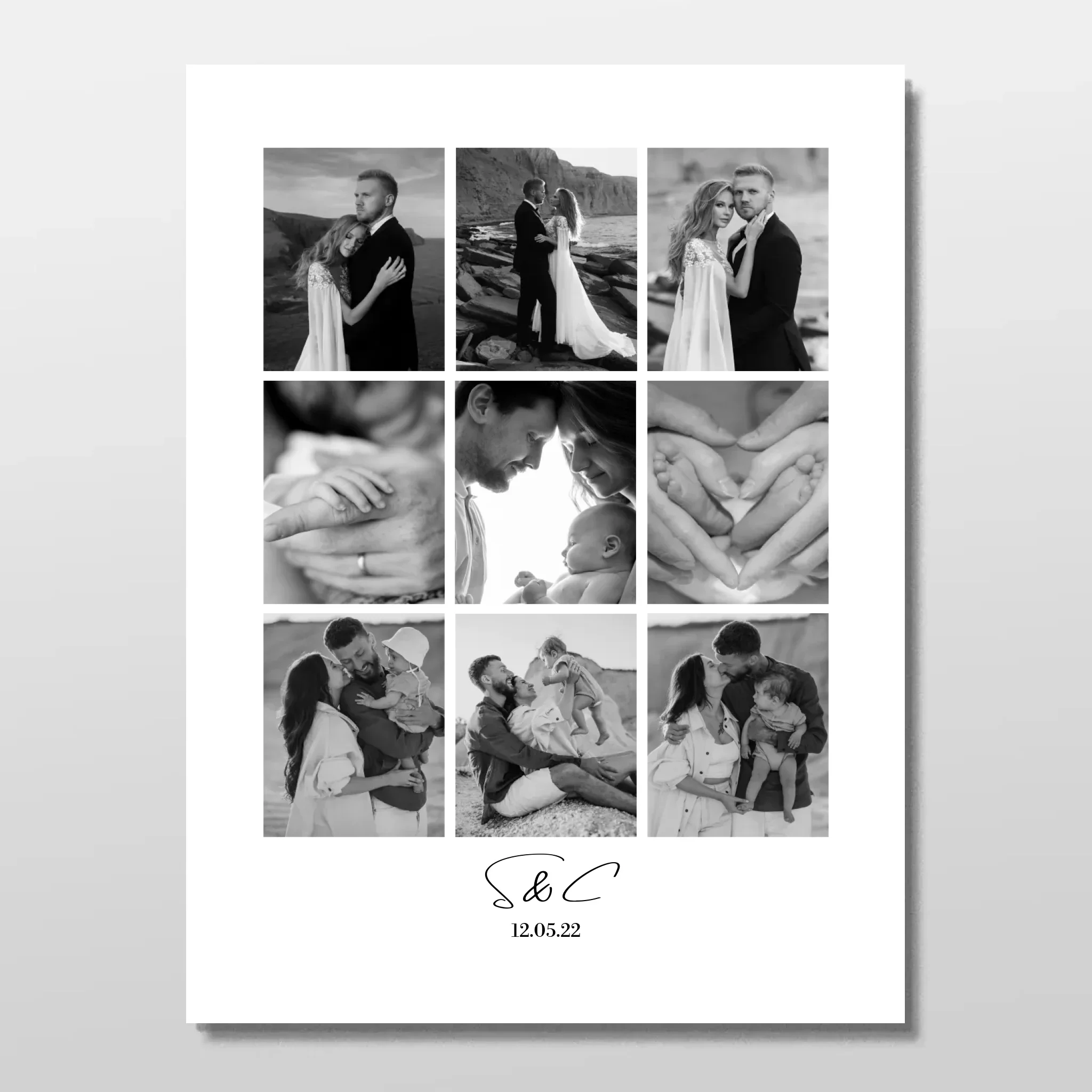 Poster personnalisé – Collage photo personnalisé - Image 3