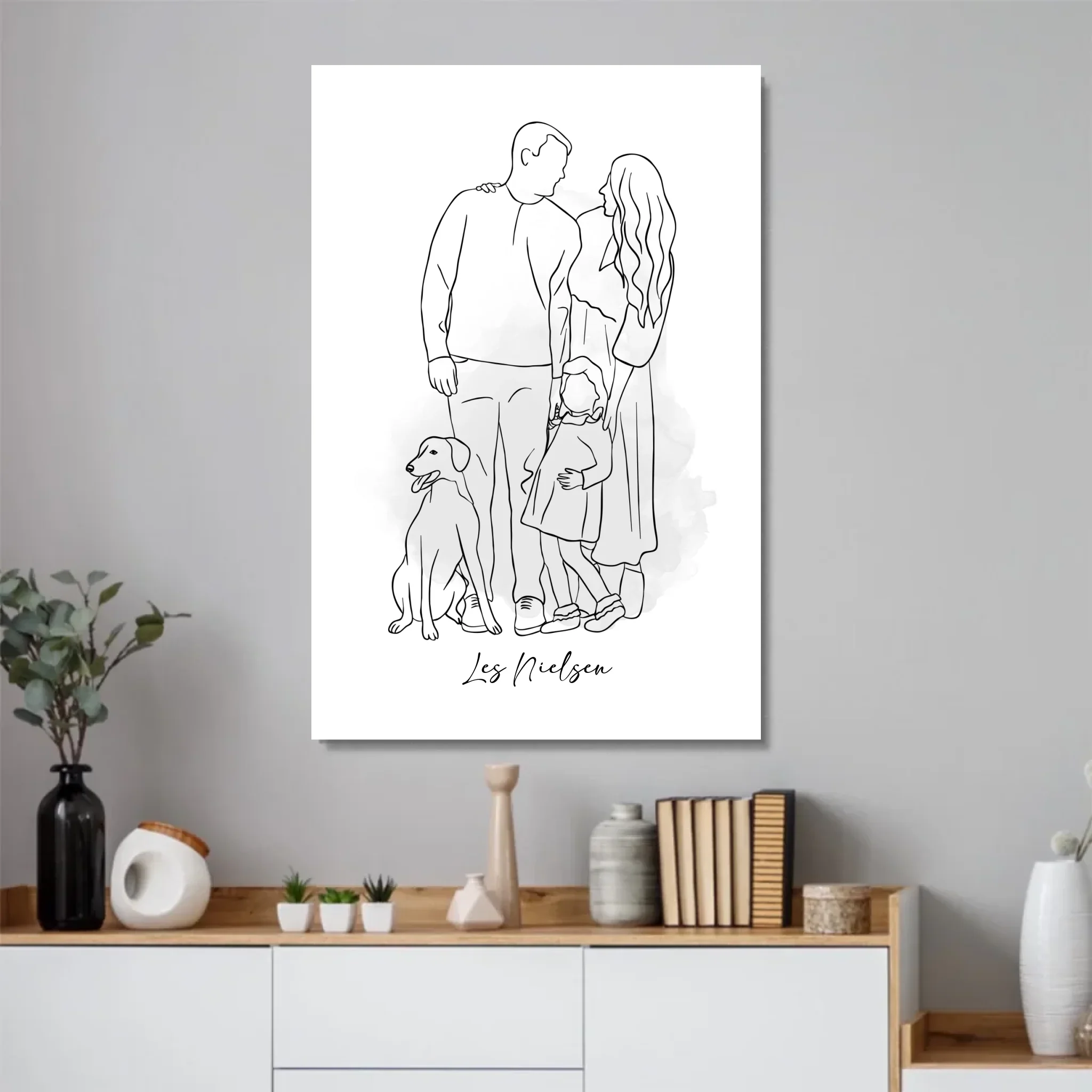 Poster personnalisé – Dessin d’un seul trait - Image 2