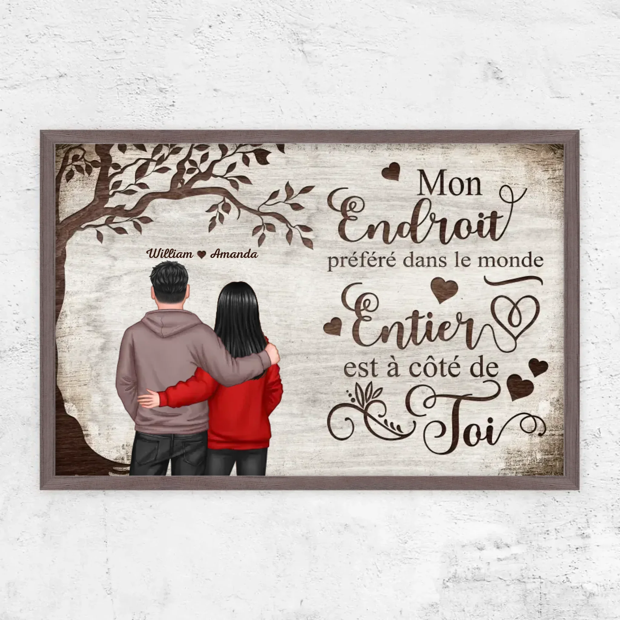 Poster personnalisé “Endroit préféré - Vue de dos” - Image 10