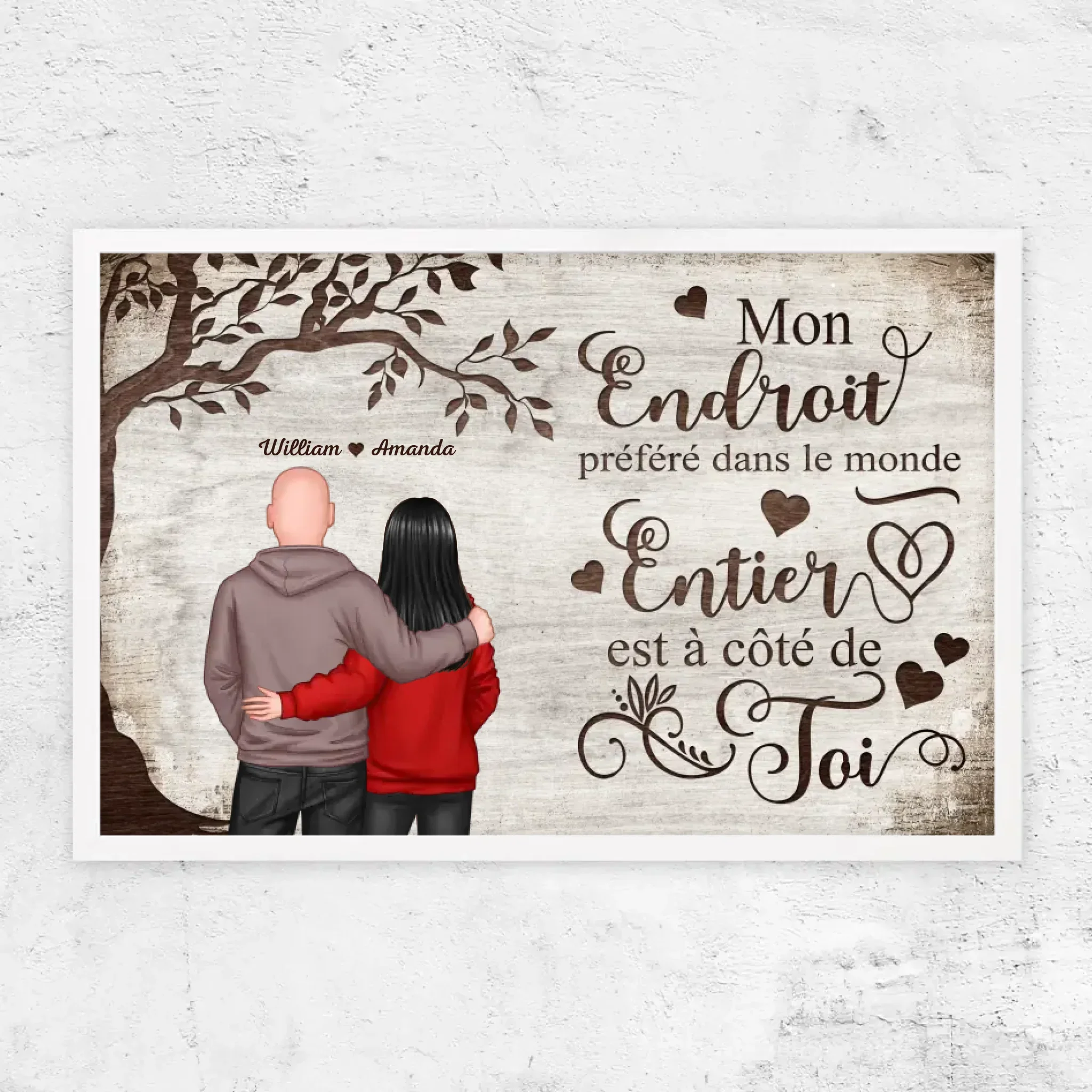 Poster personnalisé “Endroit préféré - Vue de dos” - Image 14