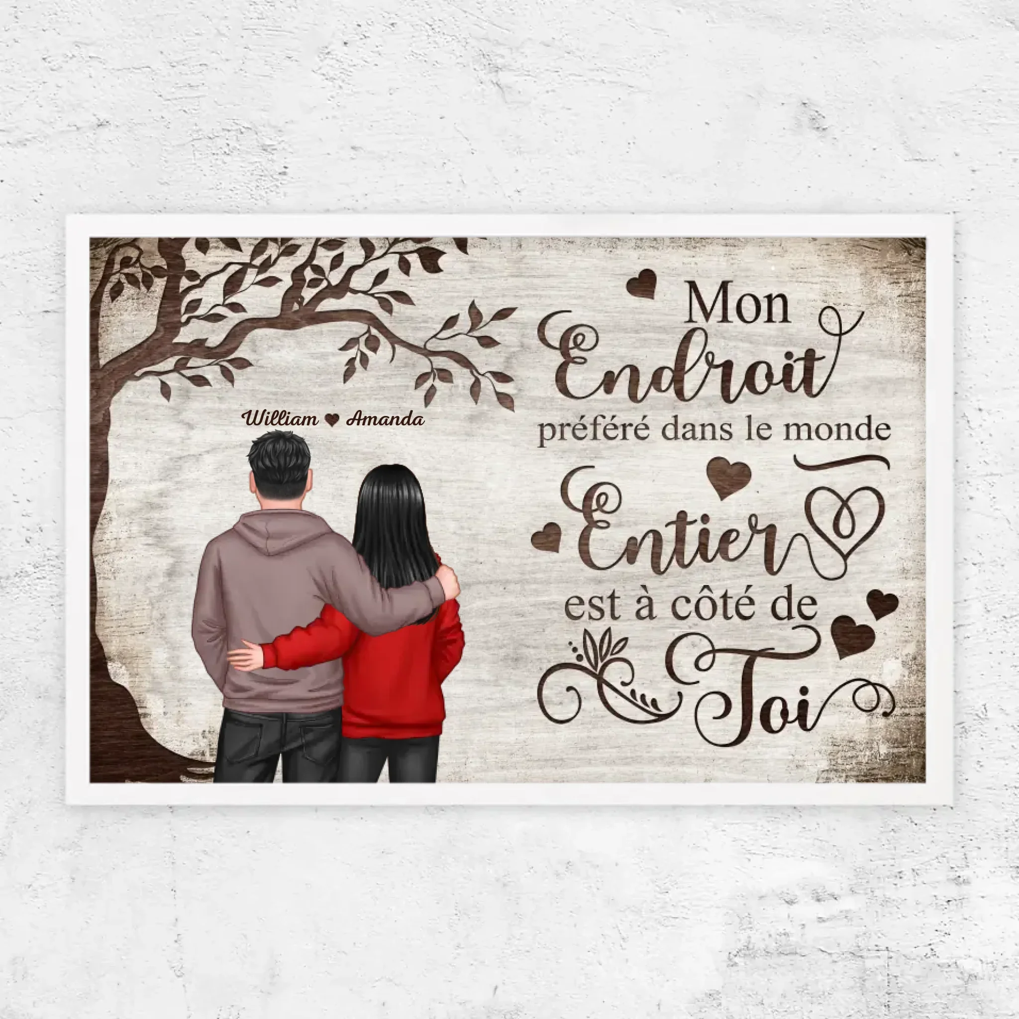 Poster personnalisé “Endroit préféré - Vue de dos” - Image 15
