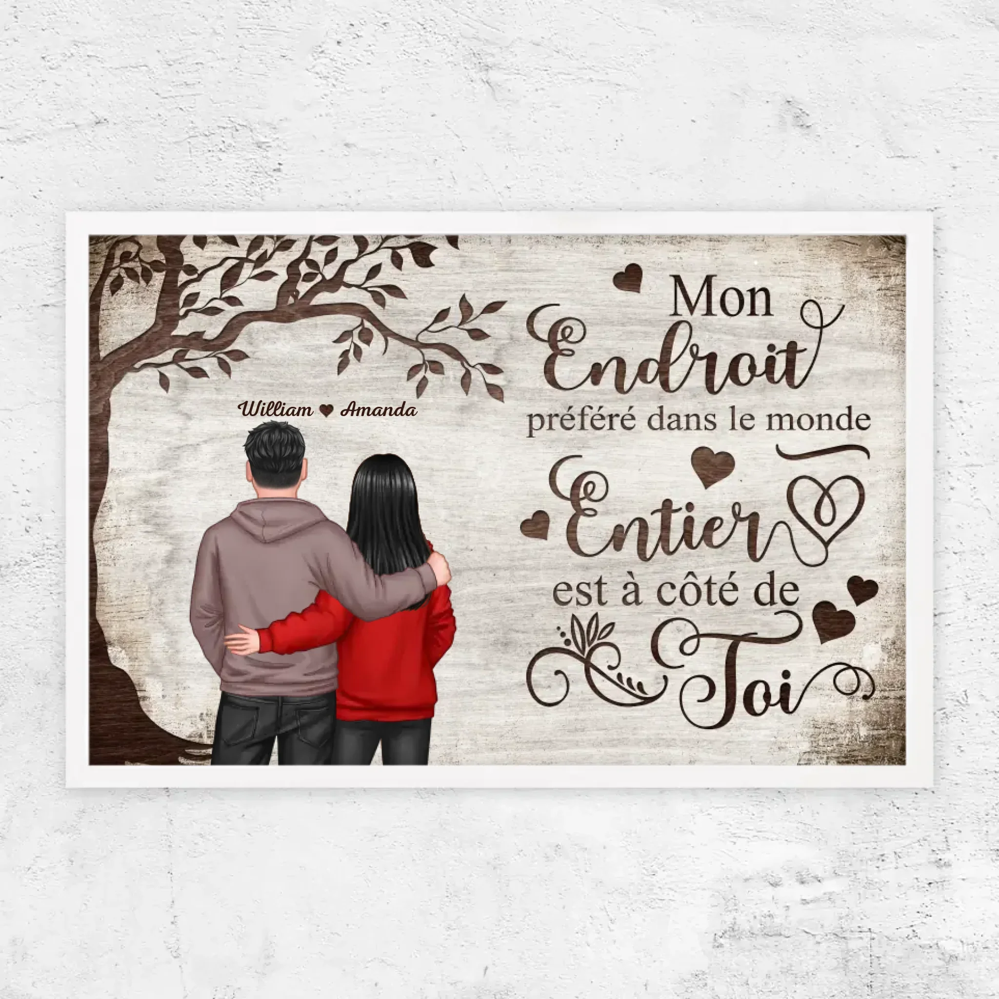 Poster personnalisé “Endroit préféré - Vue de dos” - Image 16