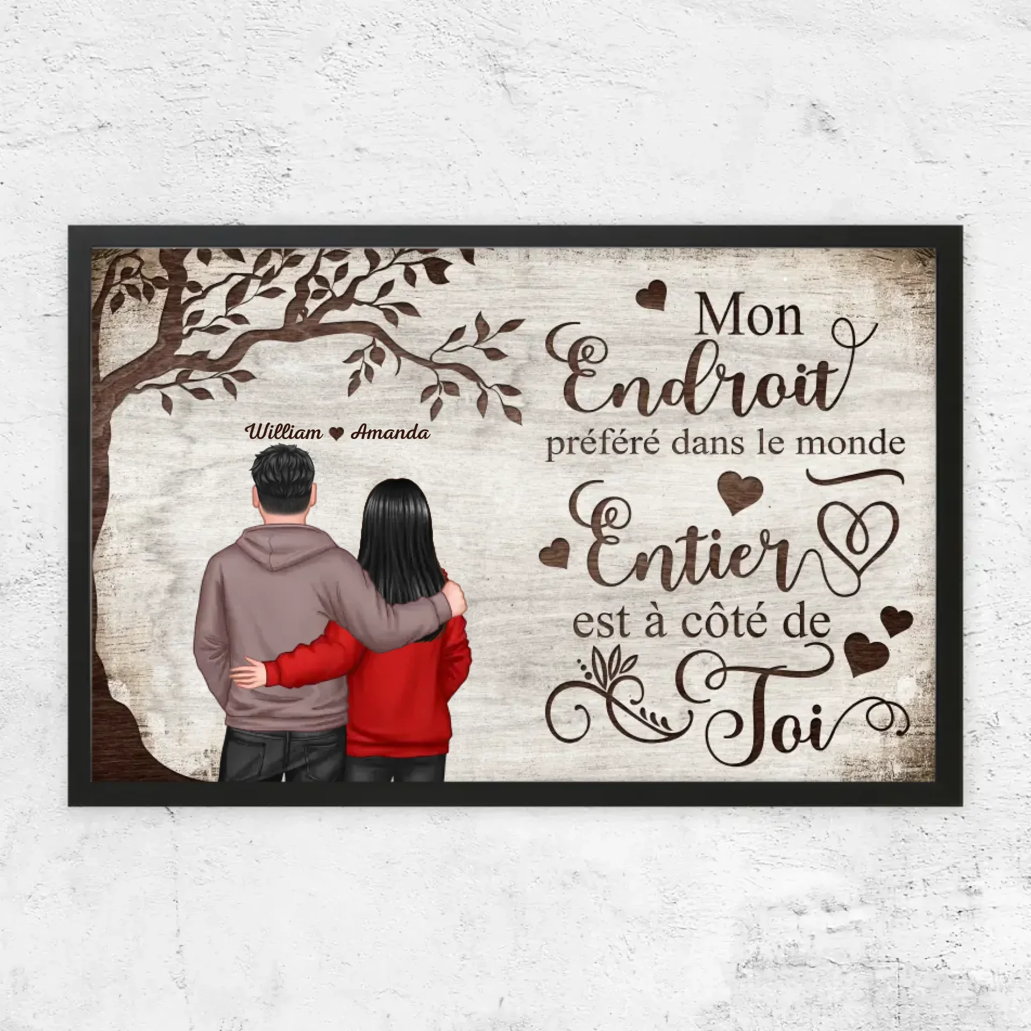 Poster personnalisé “Endroit préféré - Vue de dos” - Image 5
