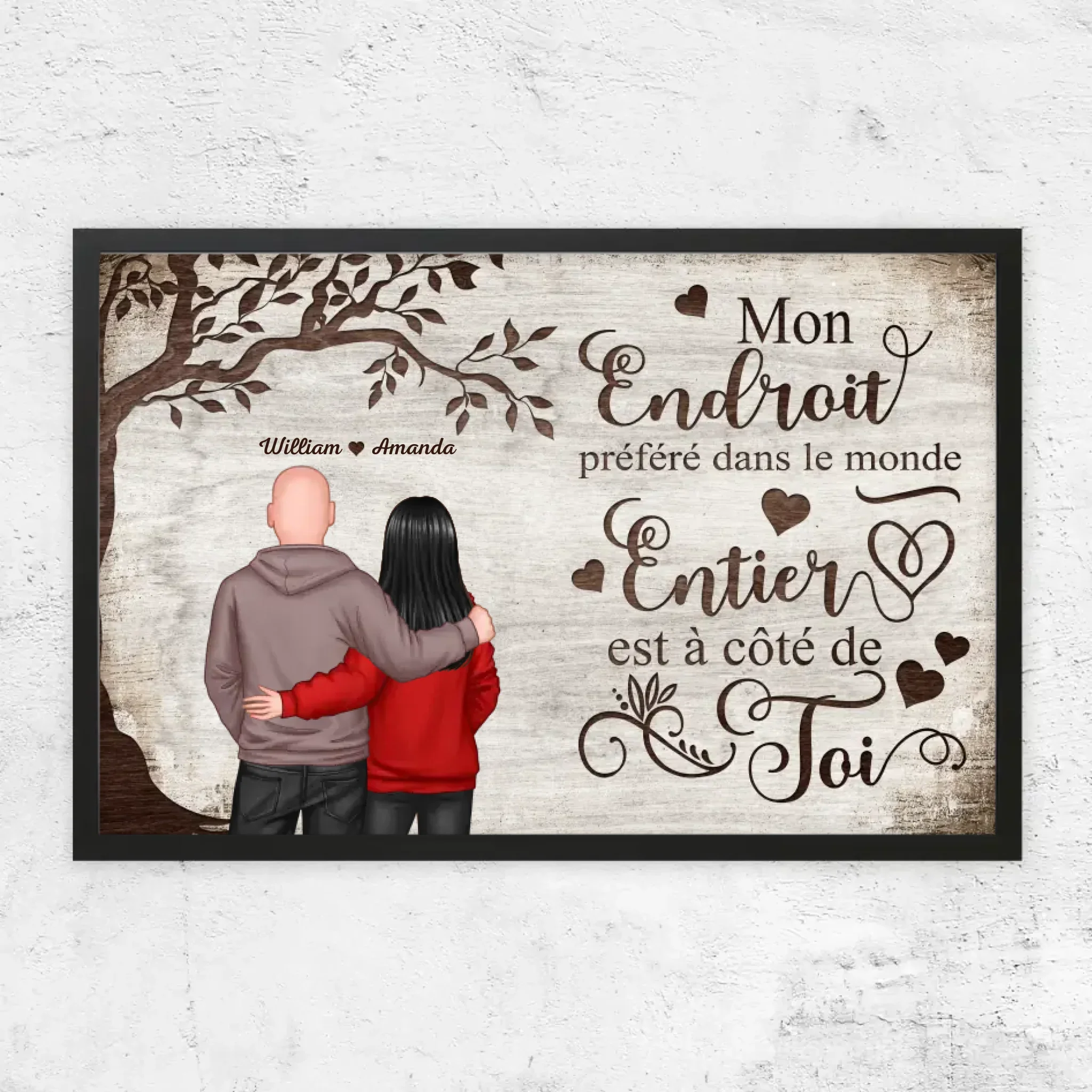 Poster personnalisé “Endroit préféré - Vue de dos” - Image 6