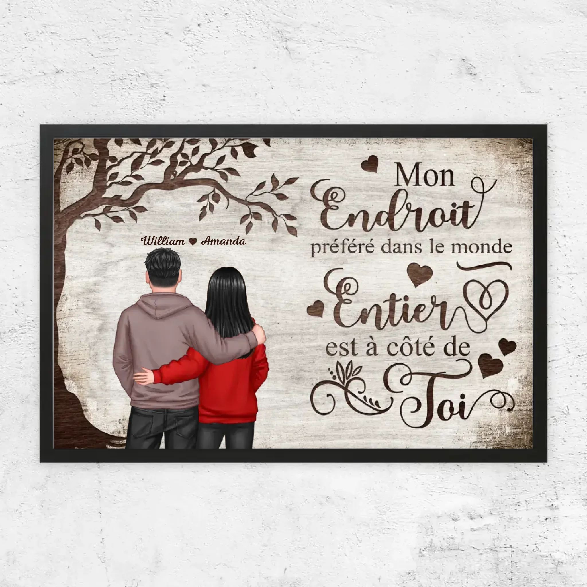 Poster personnalisé “Endroit préféré - Vue de dos” - Image 8