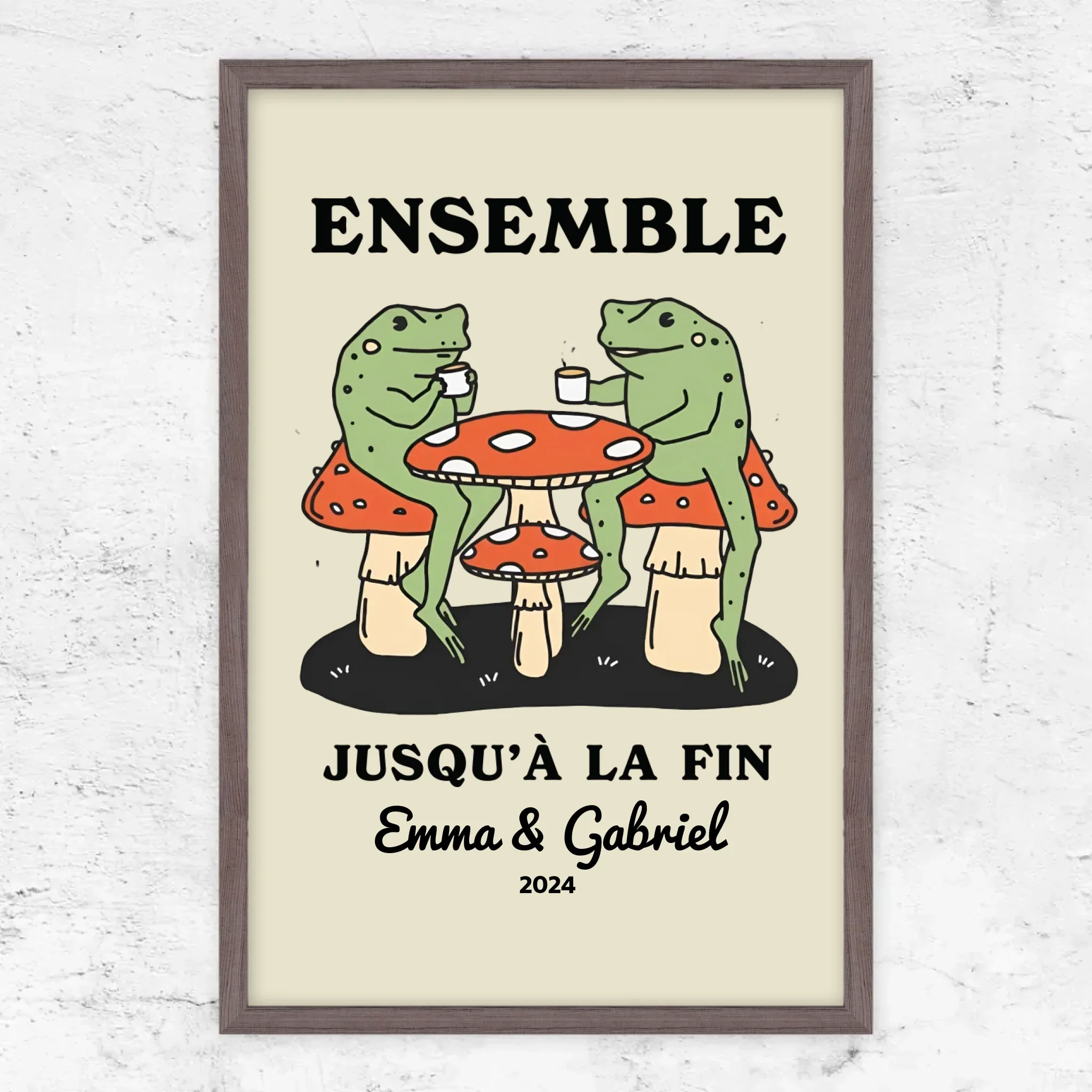 Poster personnalisé – Ensemble jusqu’à ce qu’on clamse - Image 10