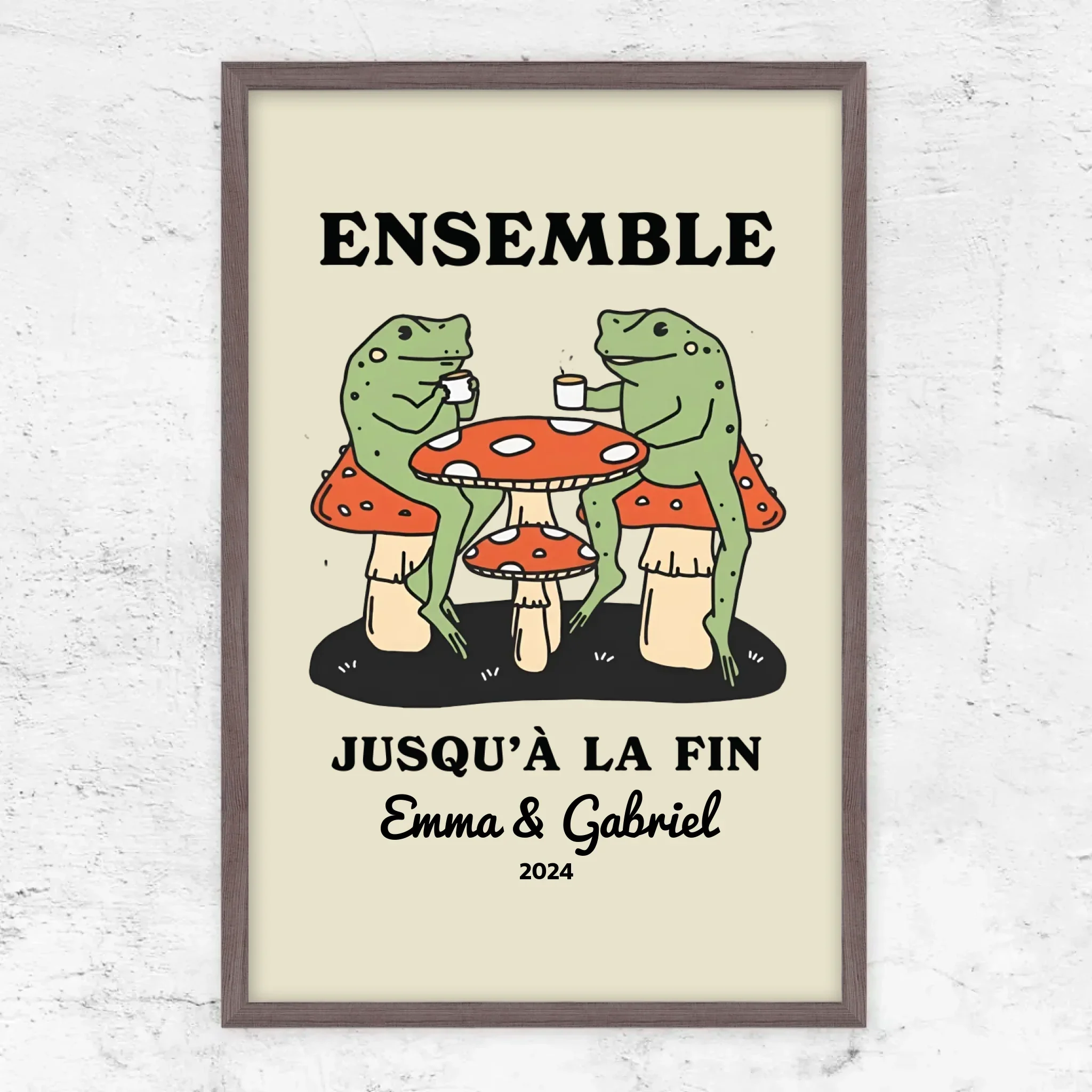 Poster personnalisé – Ensemble jusqu’à ce qu’on clamse - Image 11