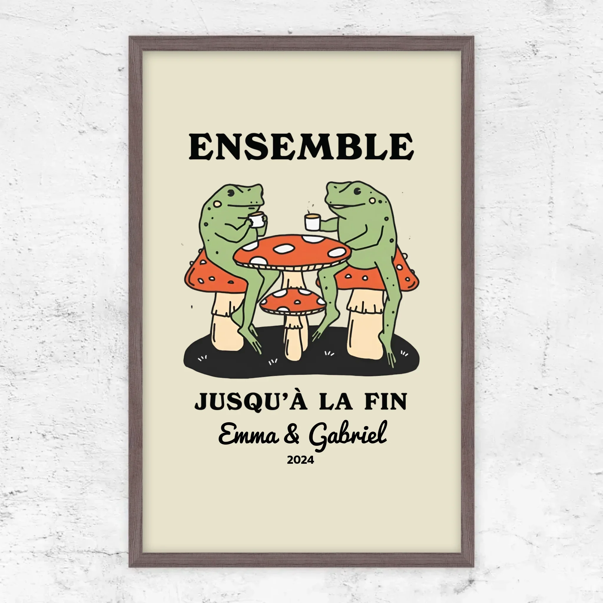 Poster personnalisé – Ensemble jusqu’à ce qu’on clamse - Image 12