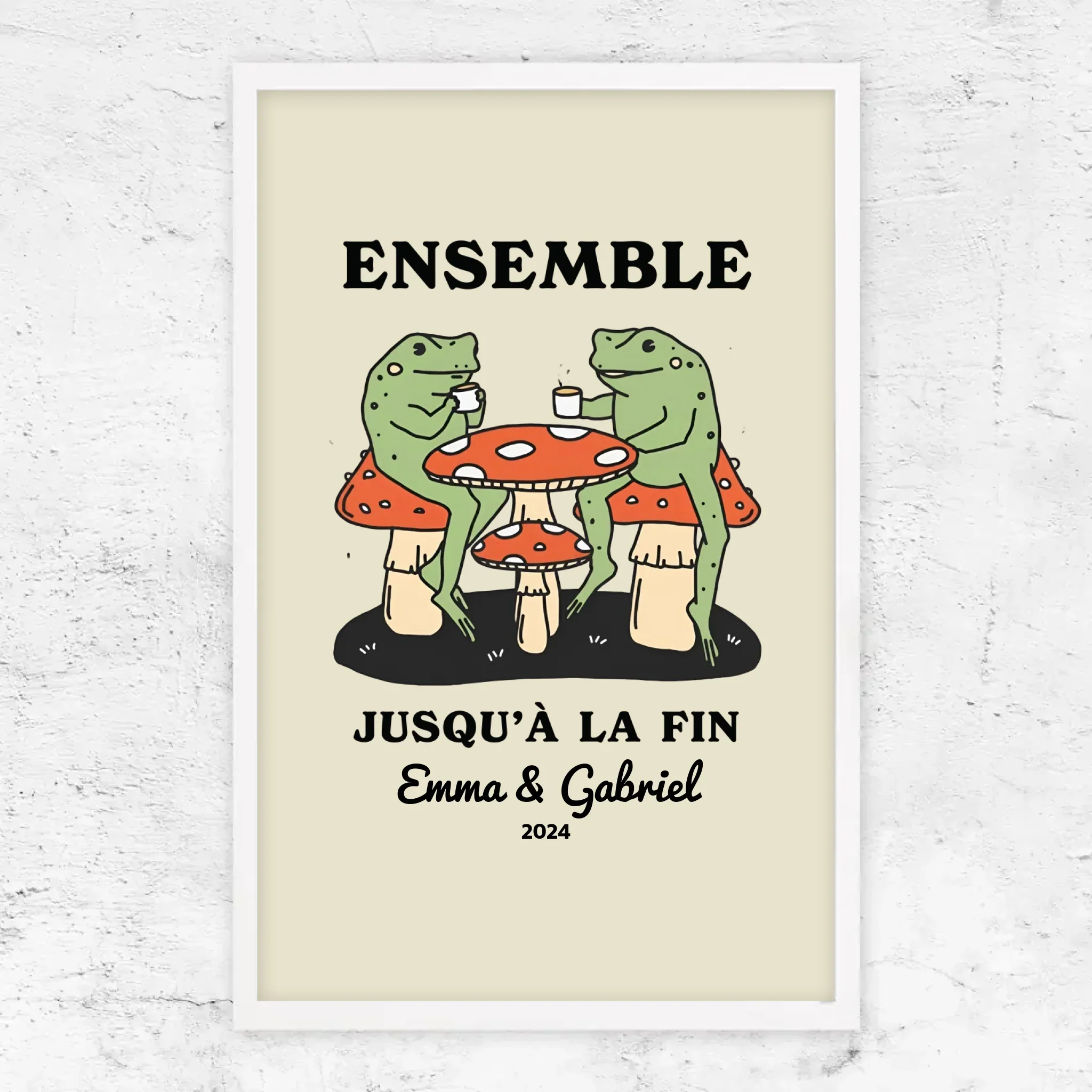 Poster personnalisé – Ensemble jusqu’à ce qu’on clamse - Image 13