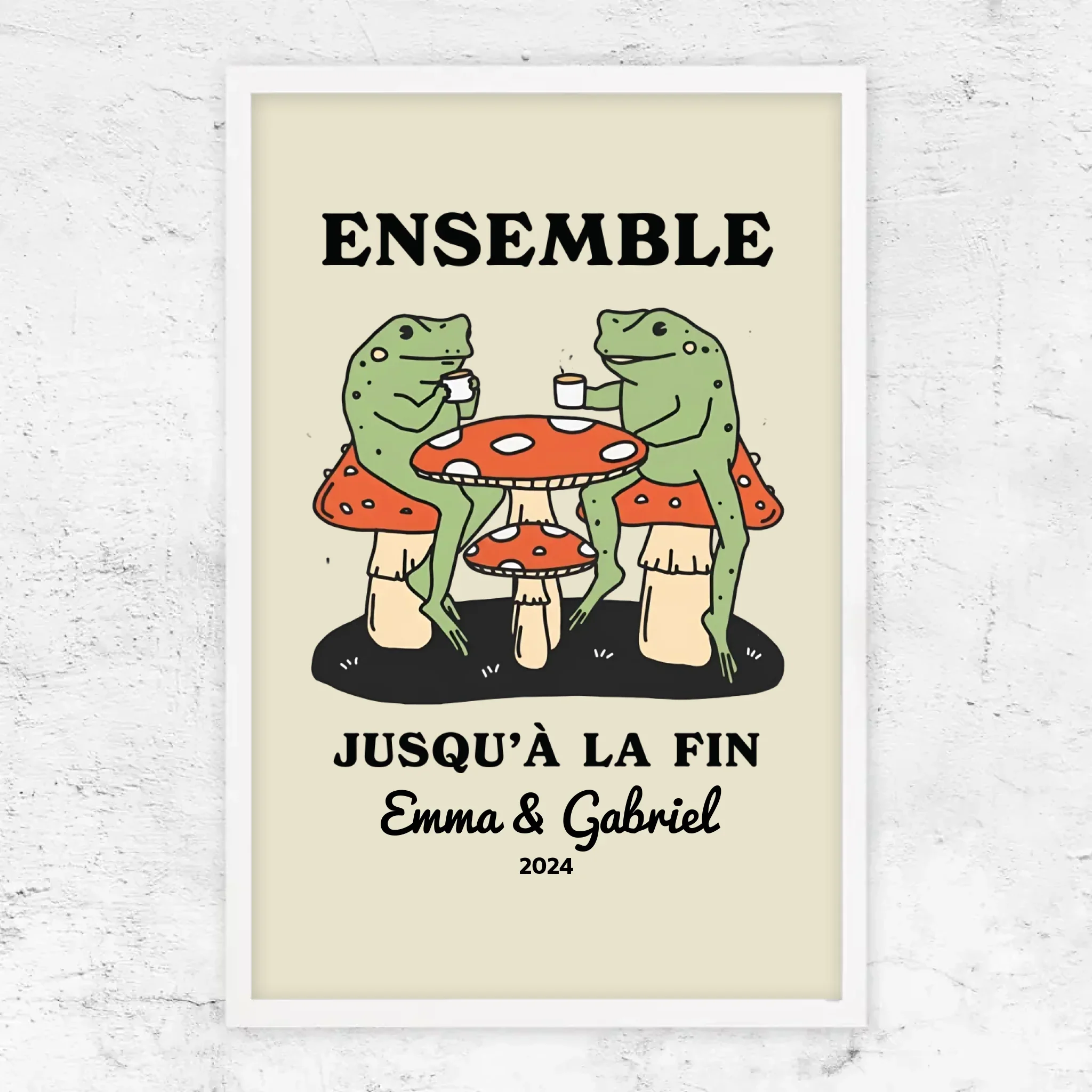 Poster personnalisé – Ensemble jusqu’à ce qu’on clamse - Image 14