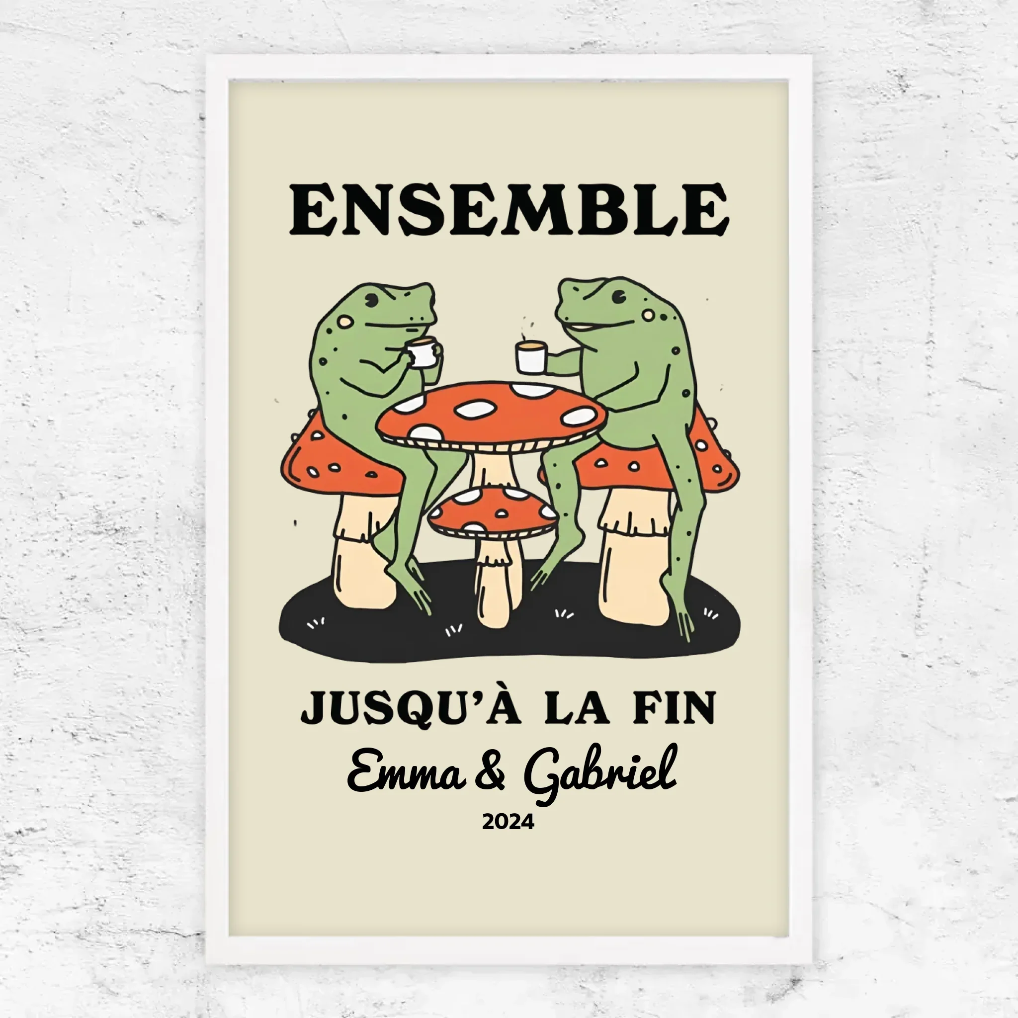 Poster personnalisé – Ensemble jusqu’à ce qu’on clamse - Image 15