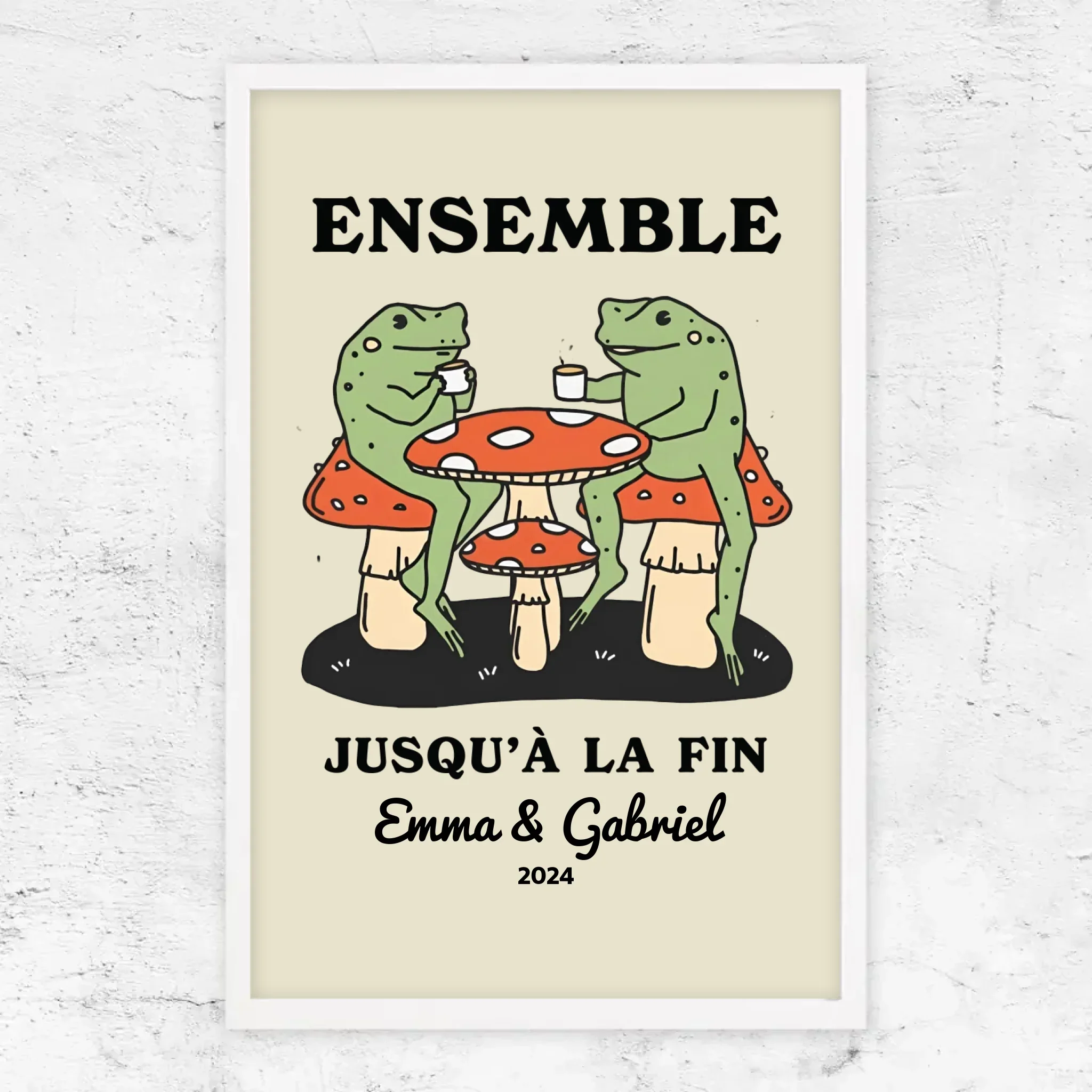 Poster personnalisé – Ensemble jusqu’à ce qu’on clamse - Image 16