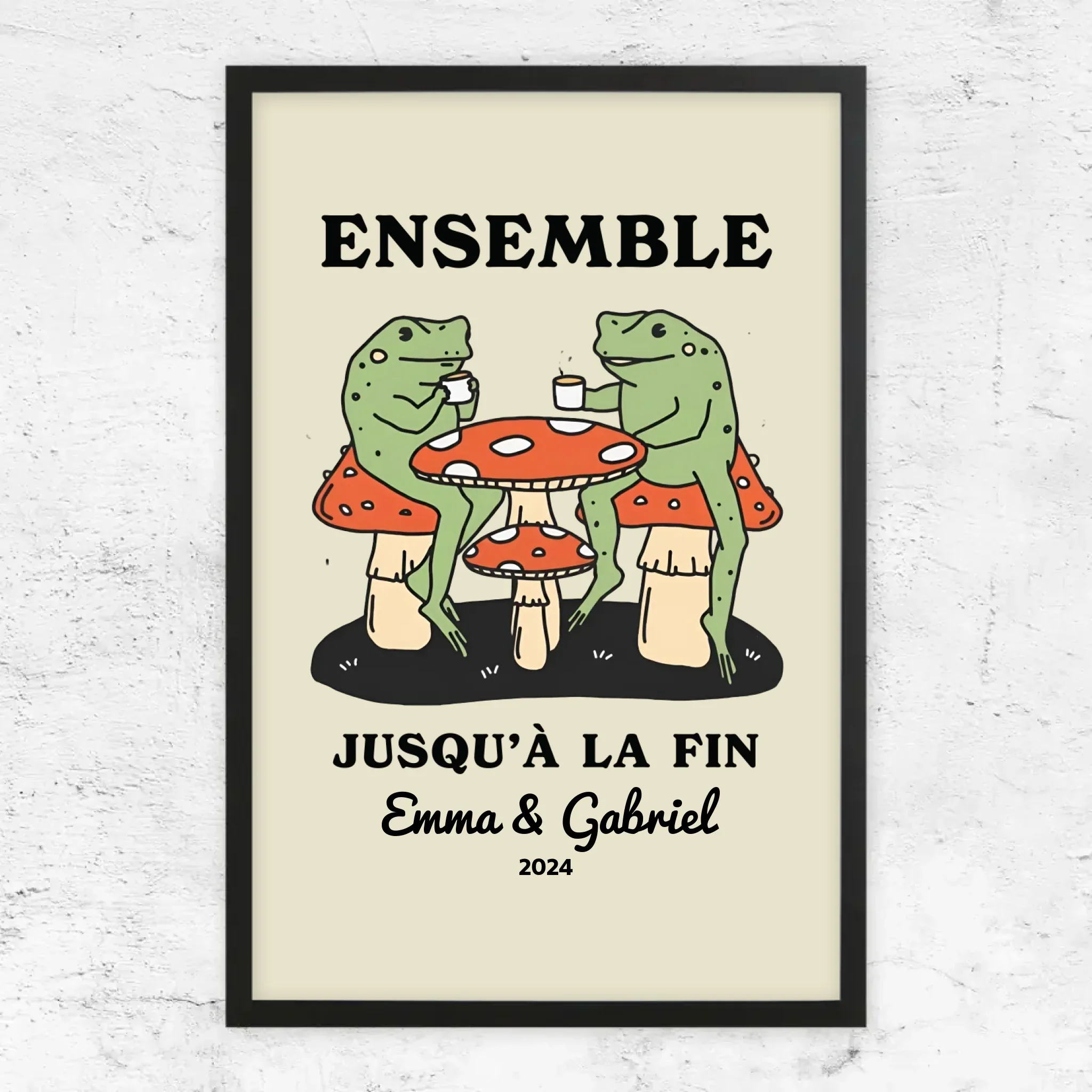 Poster personnalisé – Ensemble jusqu’à ce qu’on clamse - Image 6