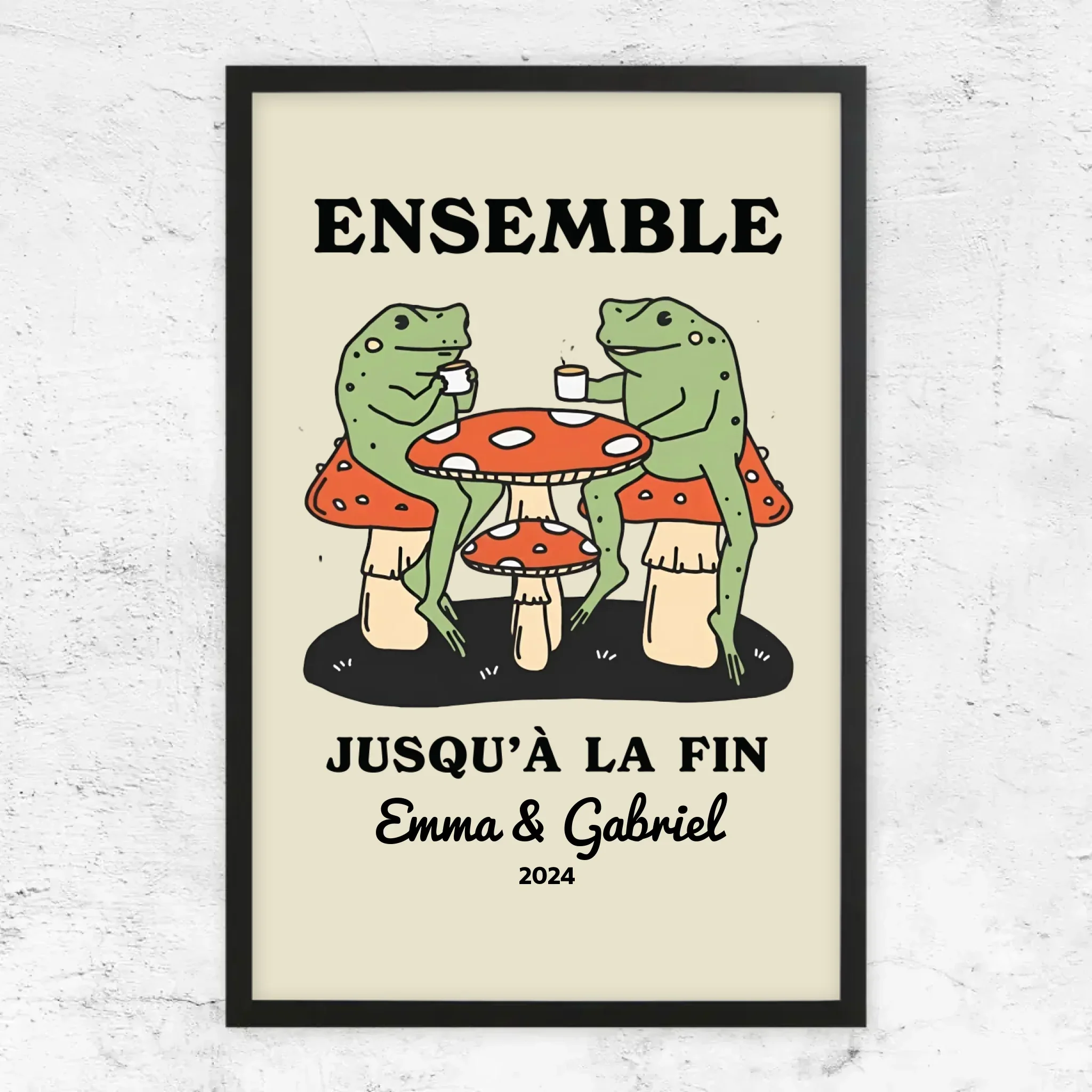 Poster personnalisé – Ensemble jusqu’à ce qu’on clamse - Image 7