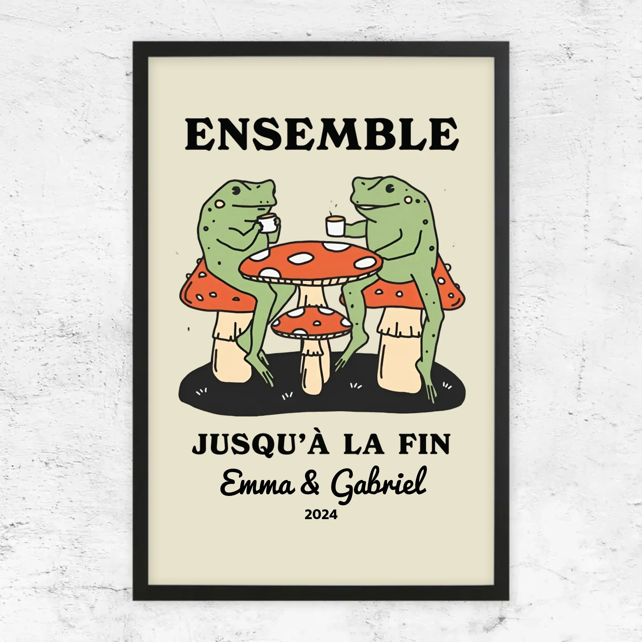 Poster personnalisé – Ensemble jusqu’à ce qu’on clamse - Image 8