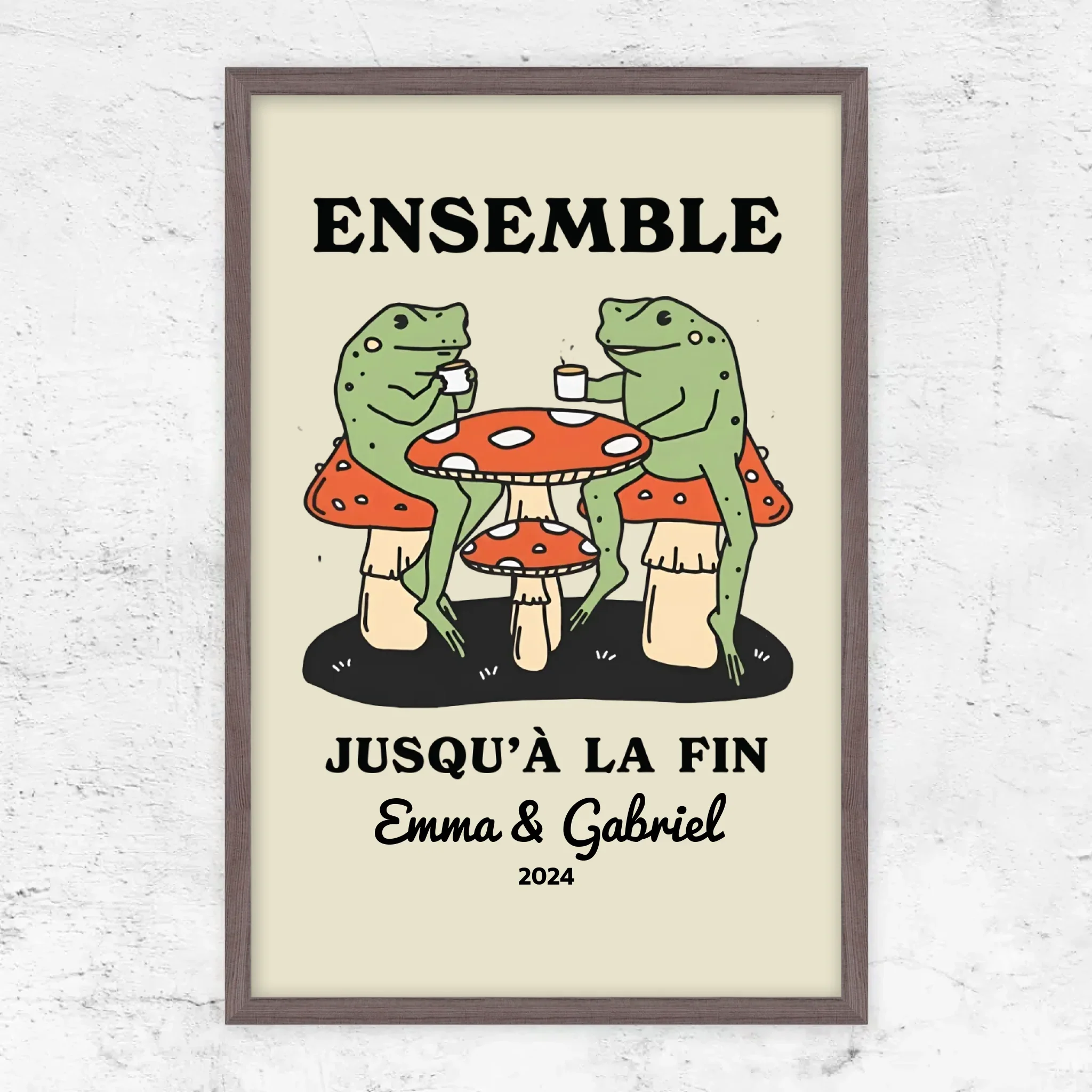 Poster personnalisé – Ensemble jusqu’à ce qu’on clamse - Image 9