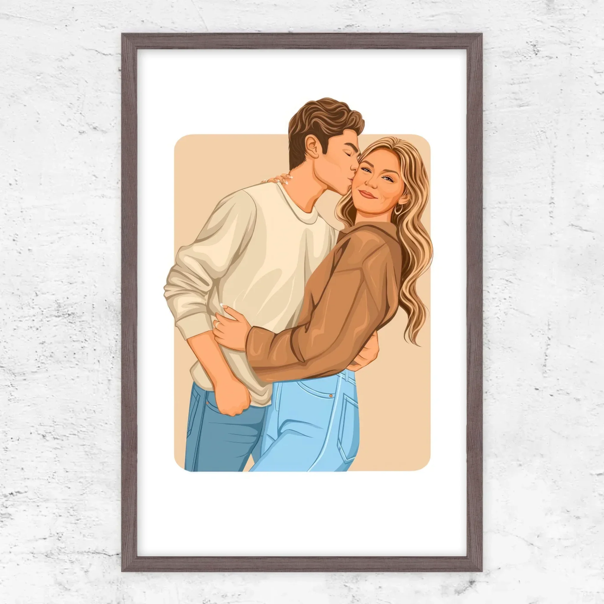Poster personnalisé – Illustration romantique moderne - Image 10