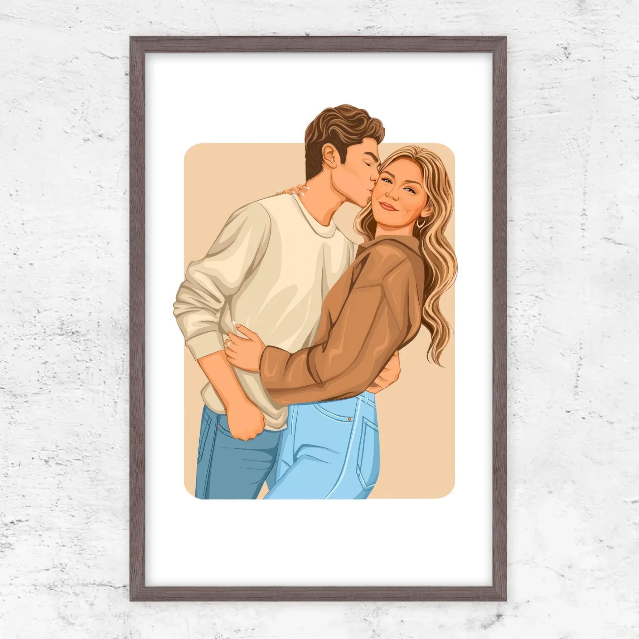 Poster personnalisé – Illustration romantique moderne - Image 11