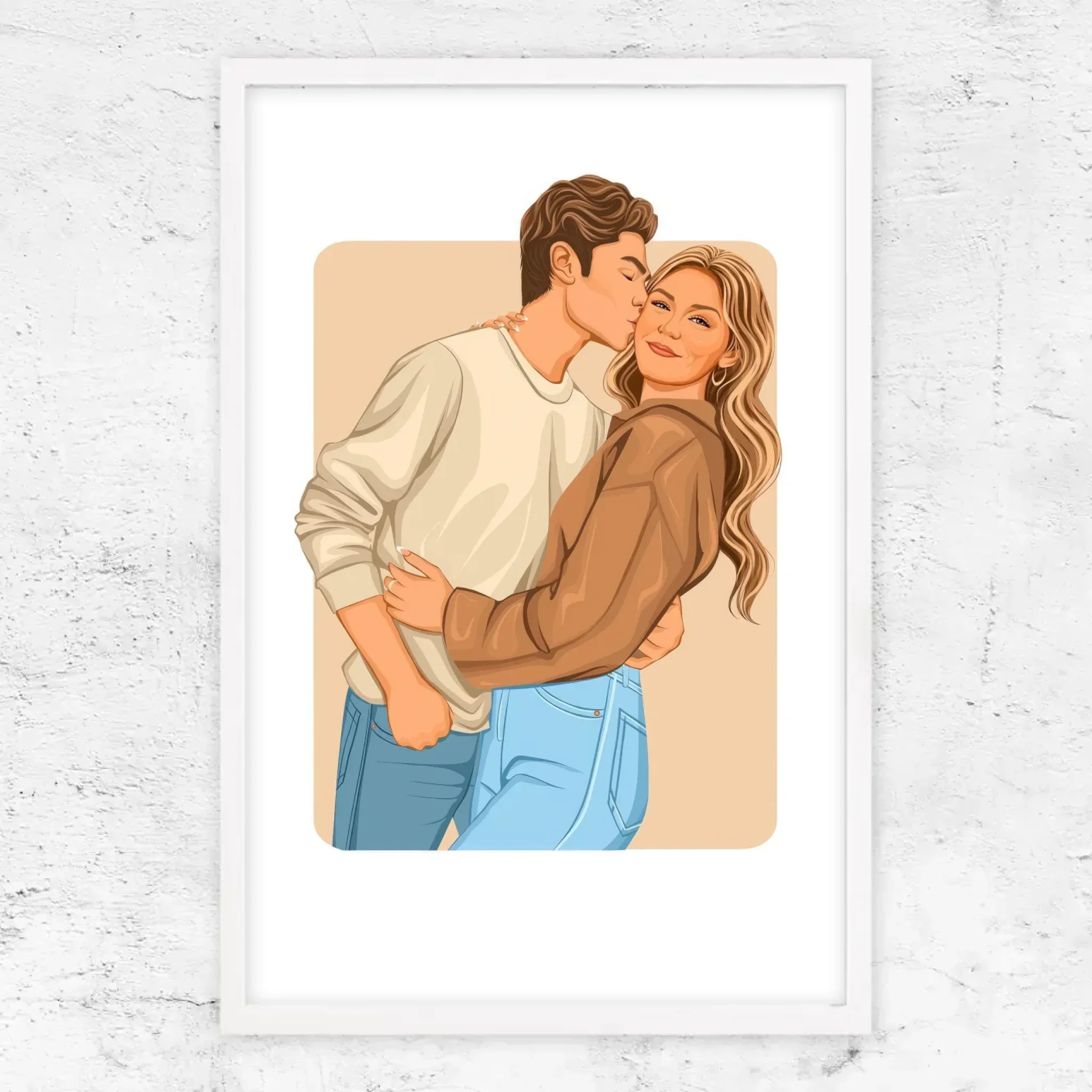 Poster personnalisé – Illustration romantique moderne - Image 15