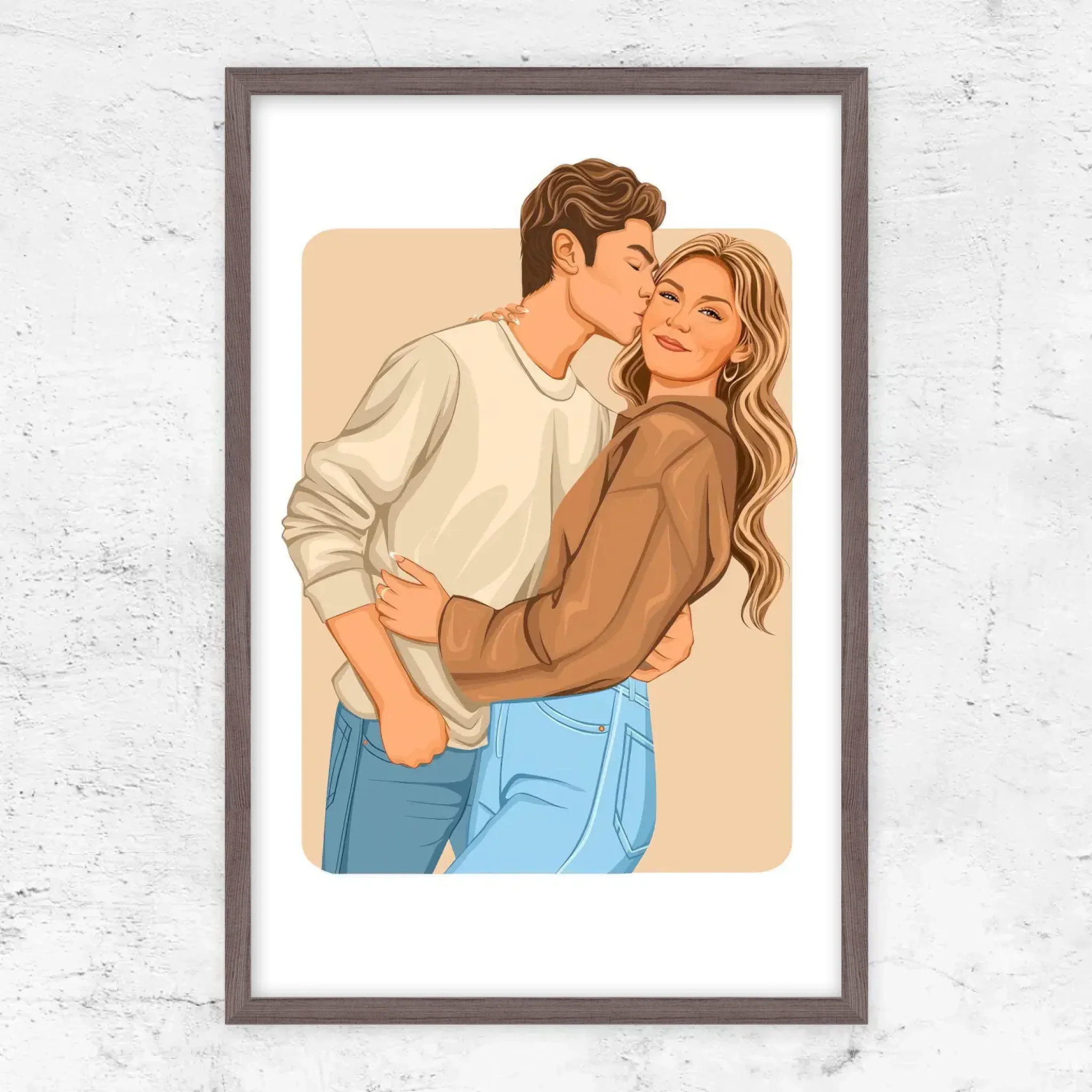 Poster personnalisé – Illustration romantique moderne - Image 9