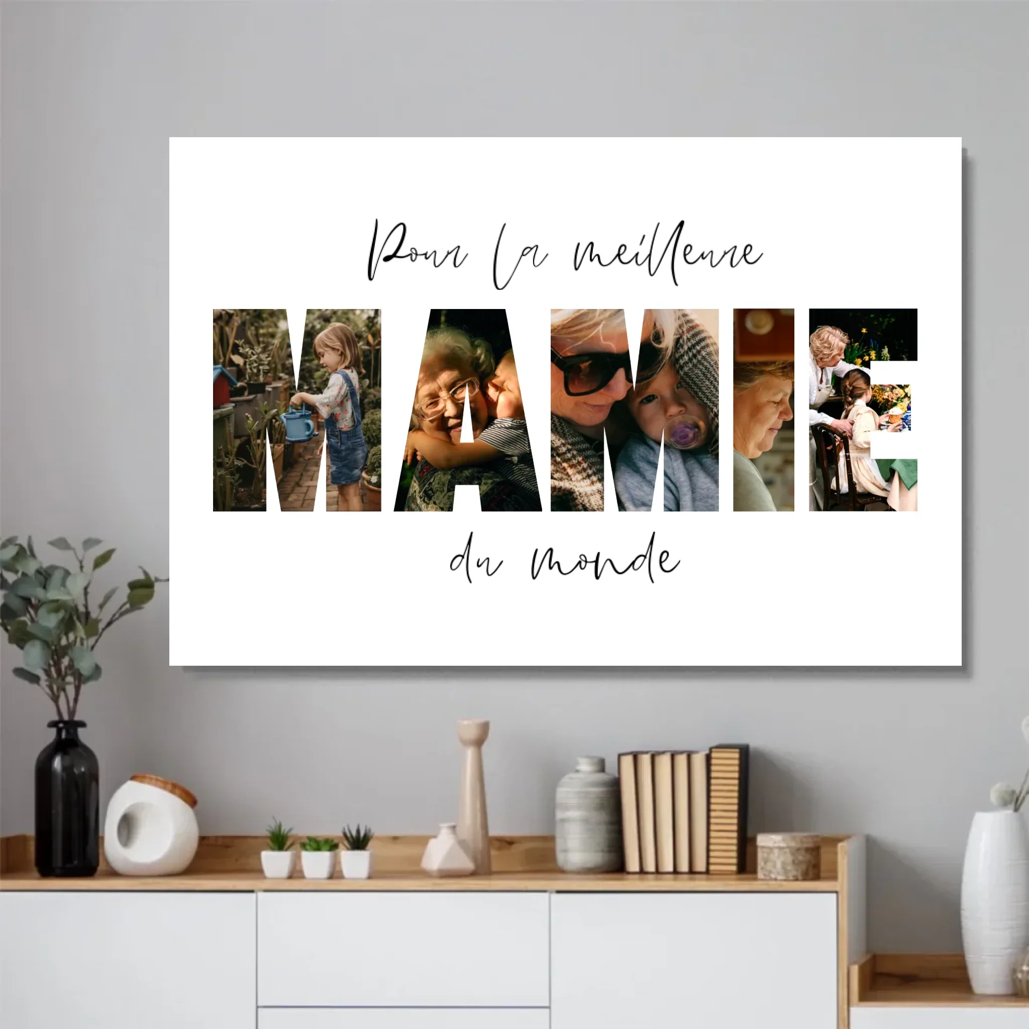 Poster personnalisé – La meilleure mamie du monde - Image 2